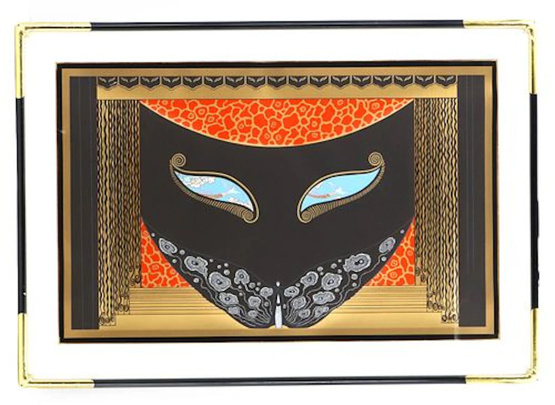 Erte (1892-1990) Russian/French, "Eyes of Love" Signed Serigraph