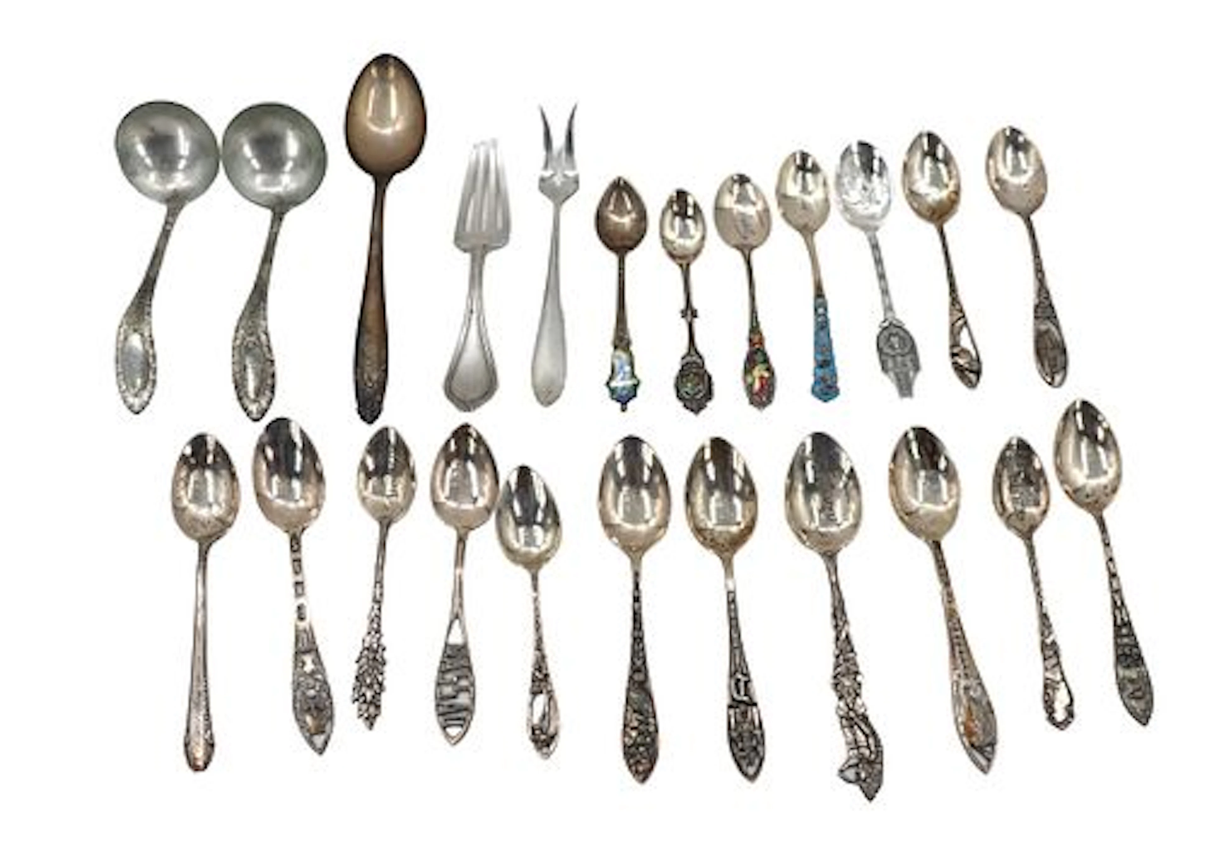 (23) Various Pieces of Sterling Flatware - Approx. 7.545 ozt.