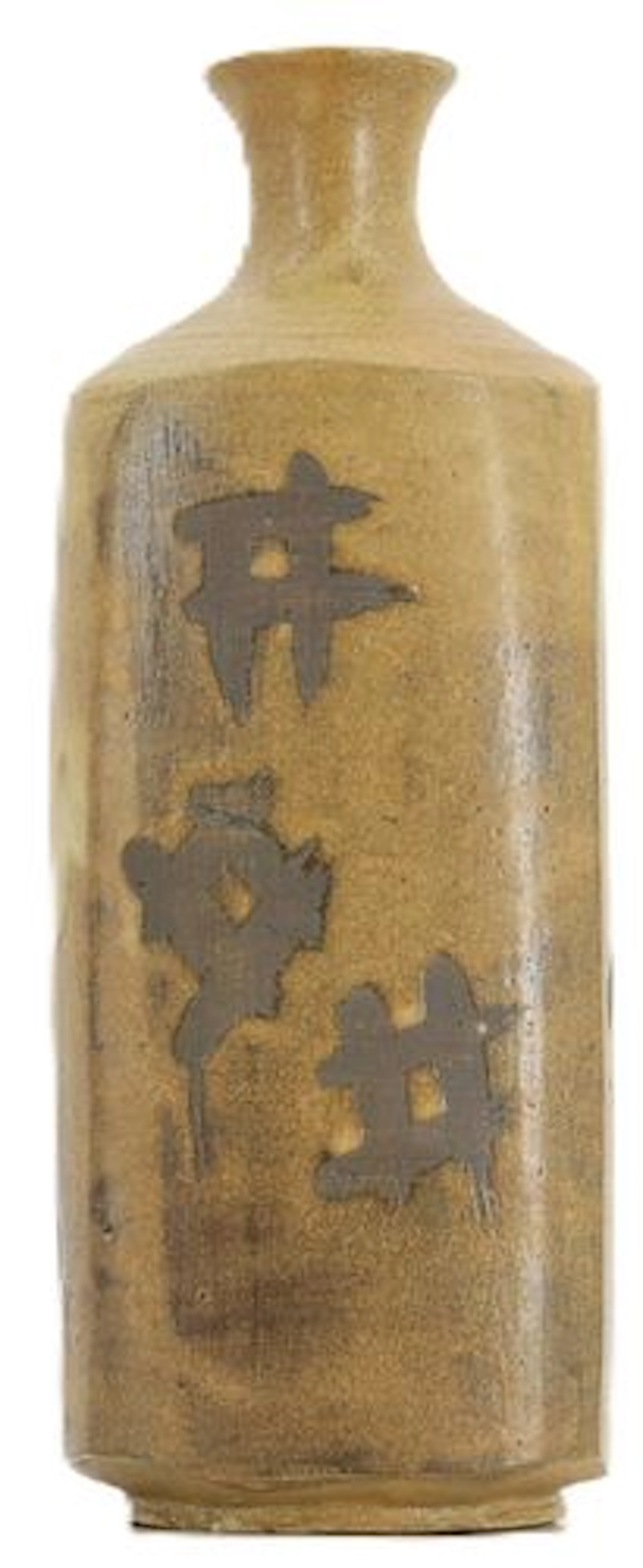 Japanese Ceramic Vase with Markings