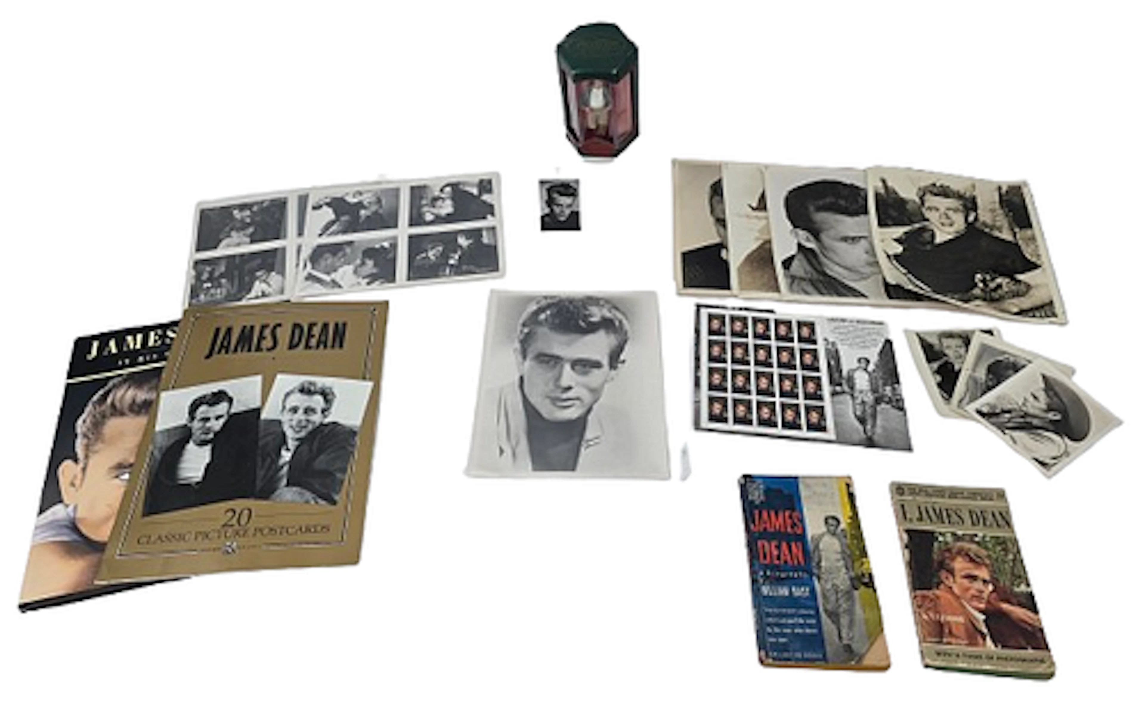 Spectacular James Dean Memorabilia Collection including Autographed Photo