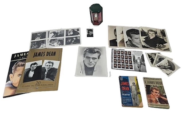 Spectacular James Dean Memorabilia Collection including Autographed Photo