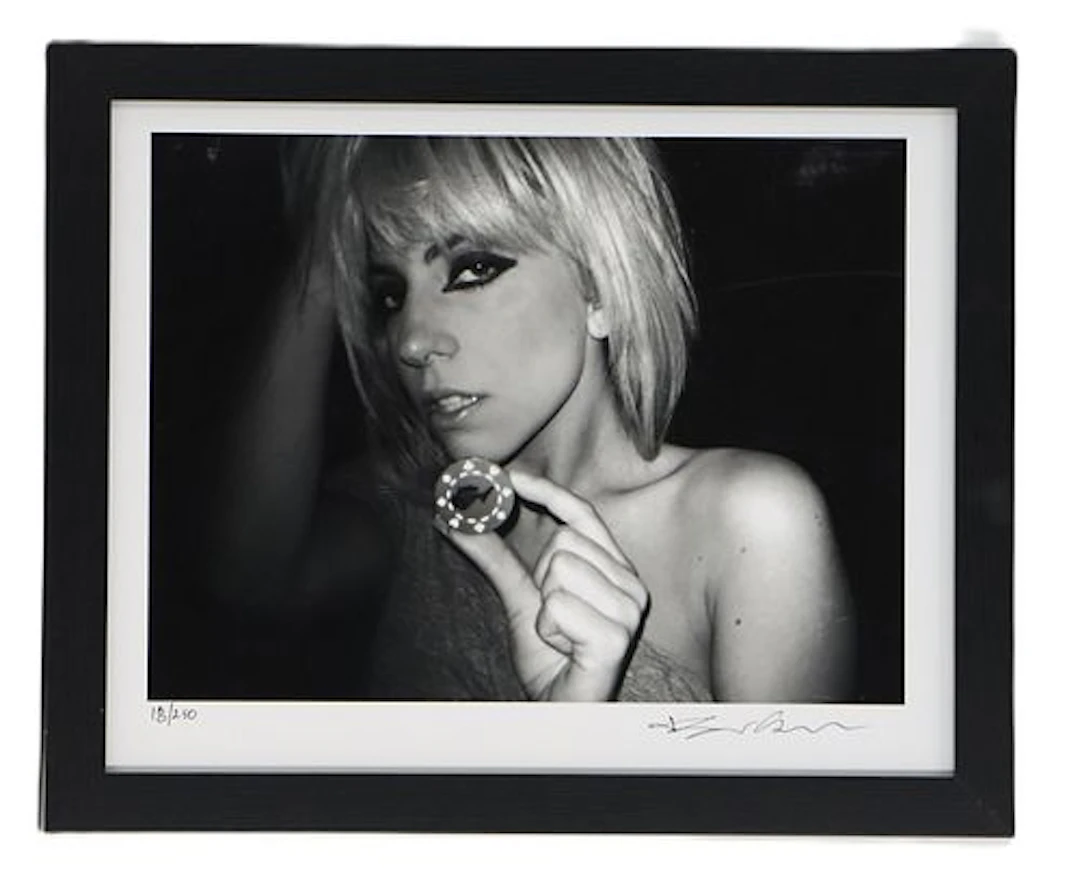 Signed Limited Edition Photographic Print of Lady Gaga by Brendan Sullivan