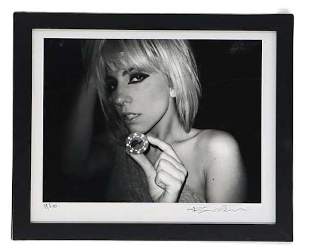 Signed Limited Edition Photographic Print of Lady Gaga by Brendan Sullivan