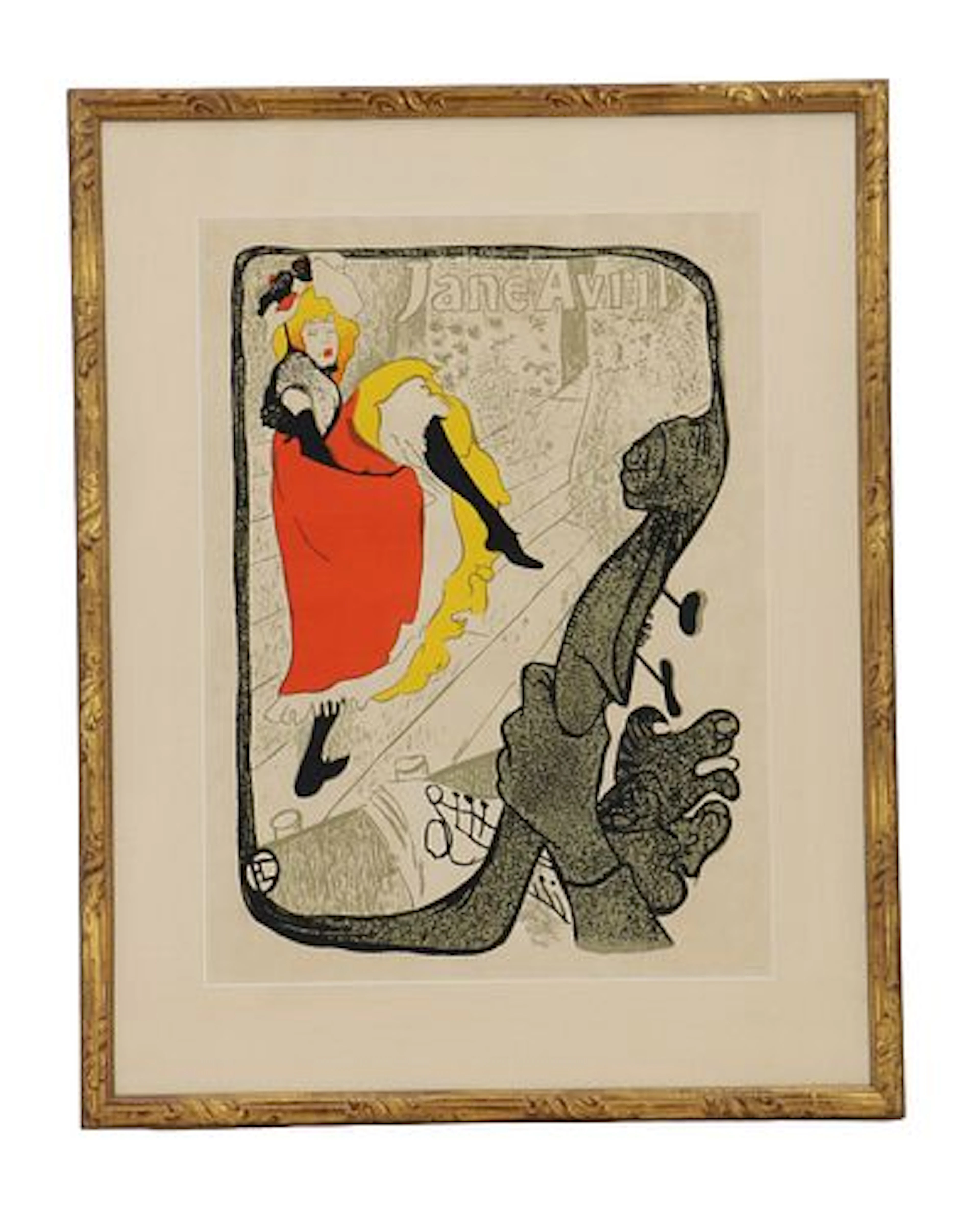 After Henri de Toulouse-Lautrec (1864-1901) French, Color Lithograph