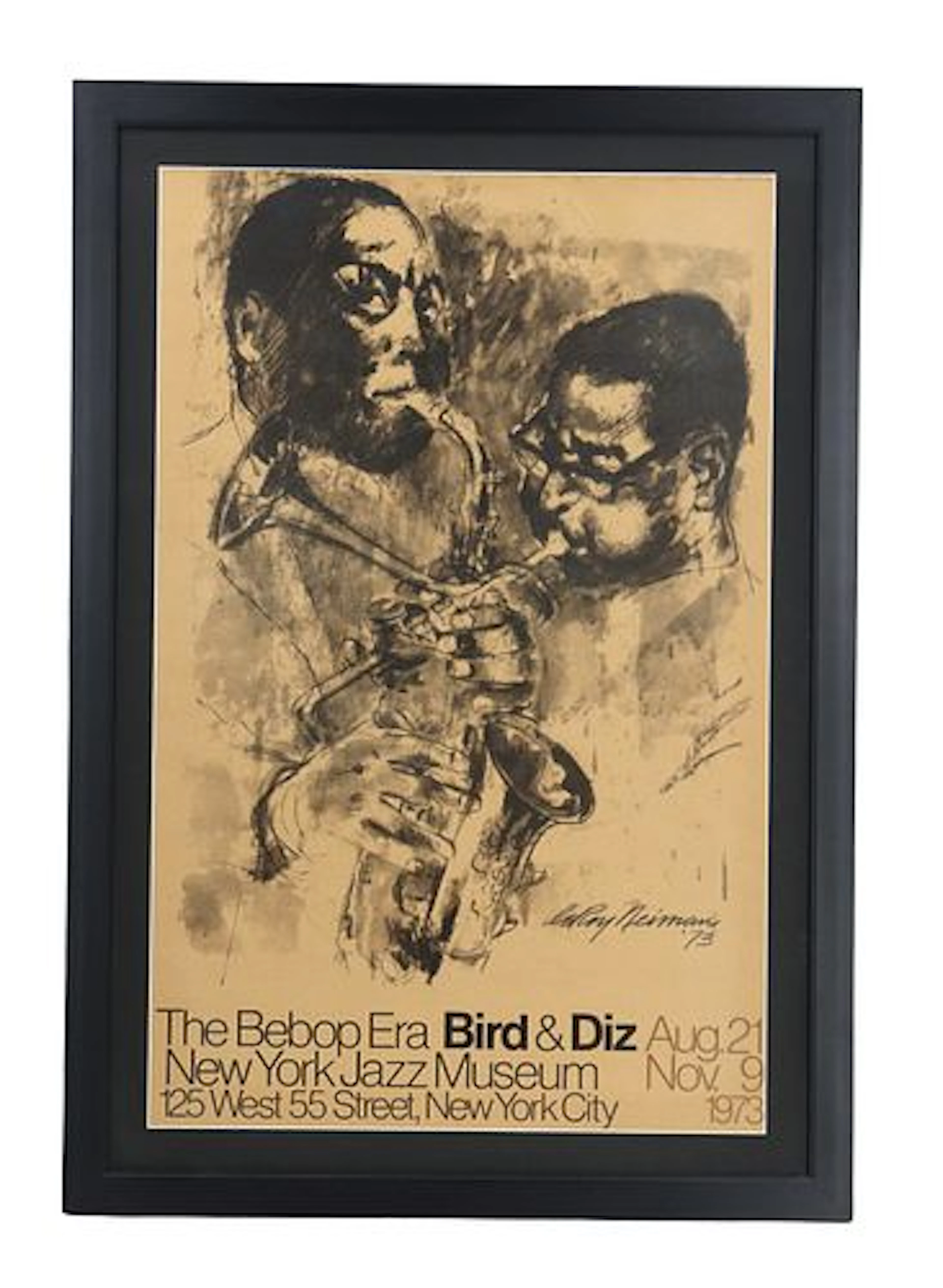 LeRoy Neiman (1921-2012) American, "The Bebop Era" Original 1973 Exhibition