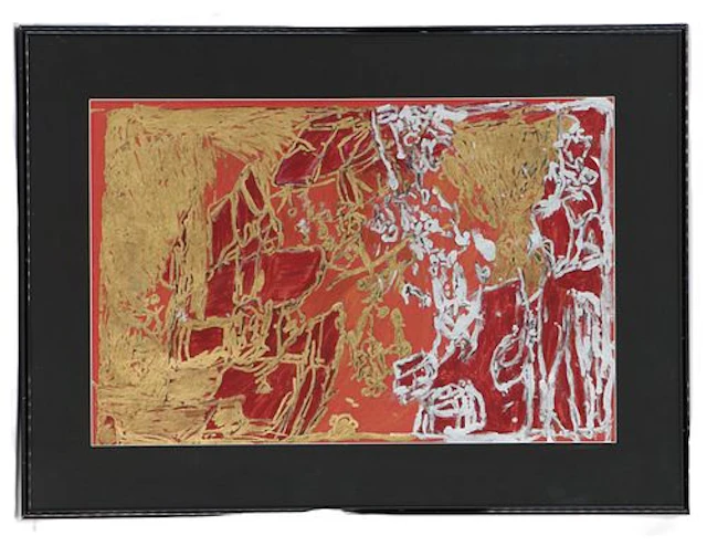 Michael Schaff (1945-2025) American, Abstract Mixed Media Outsider Art