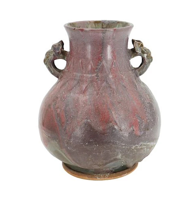 Late Ming Uncontrolled Glaze Urn