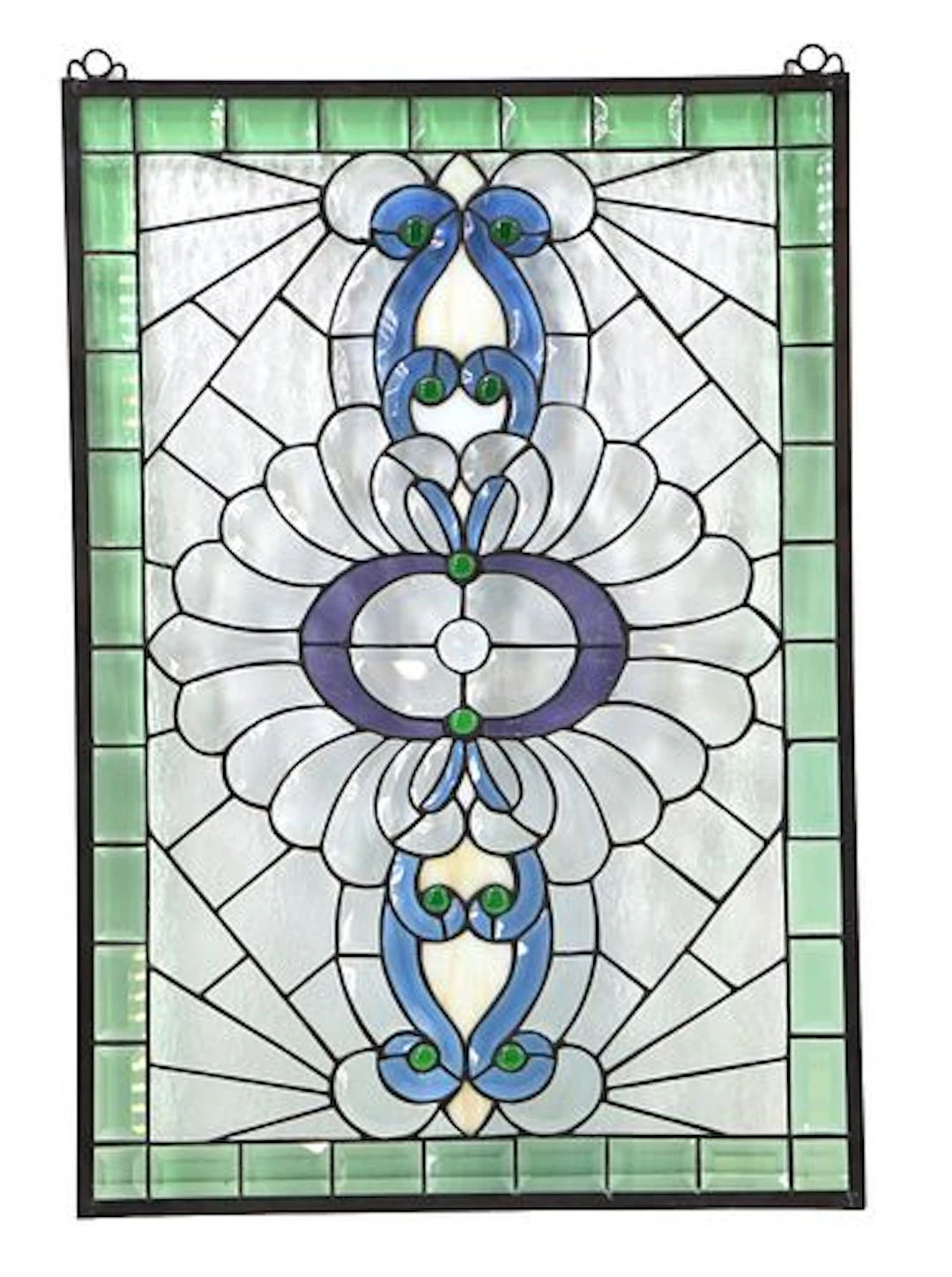 Victorian Style Stained Glass Panel