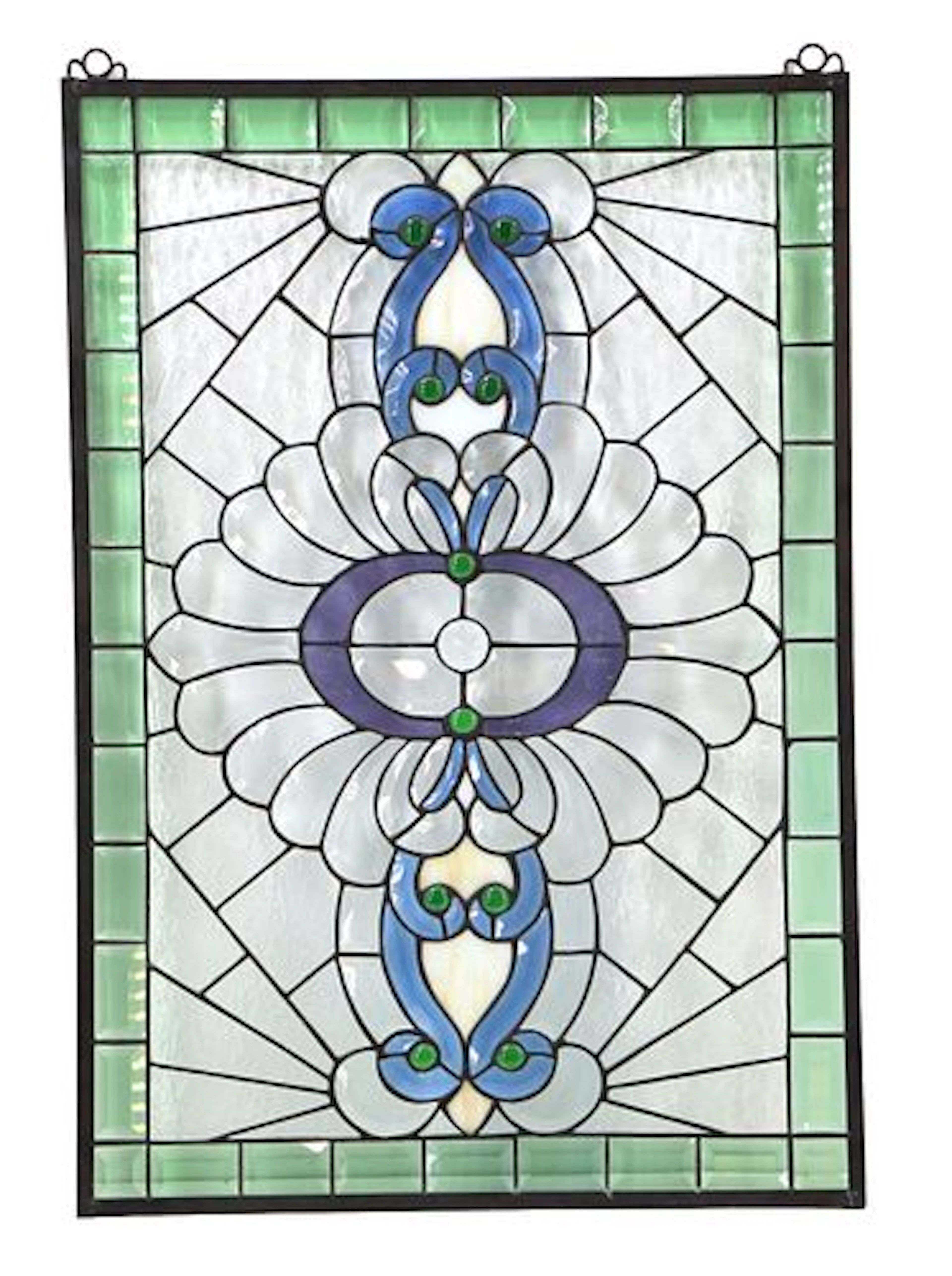 Victorian Style Stained Glass Panel