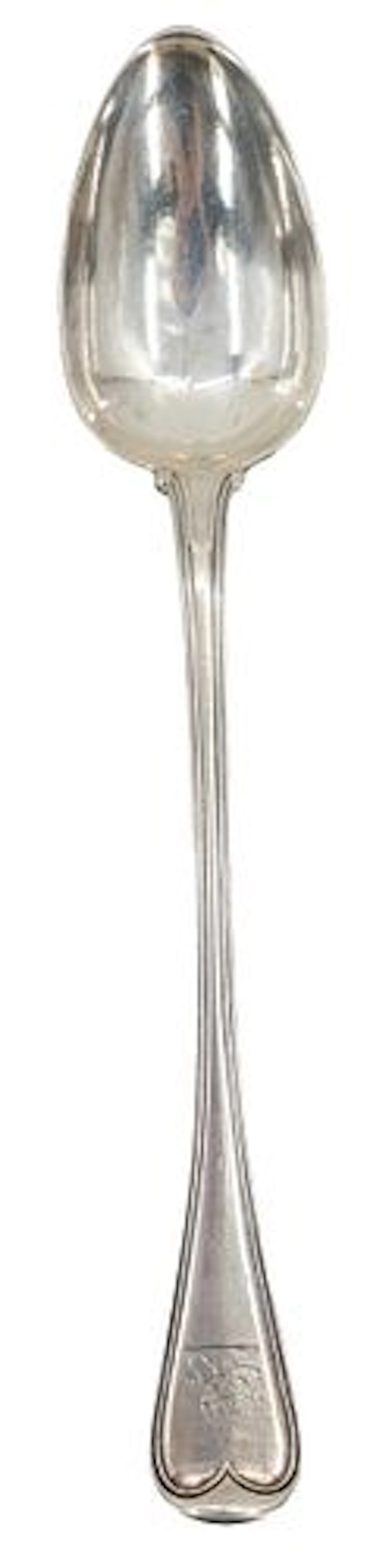 Antique English Sterling Silver Serving Spoon - 5.595 ozt.