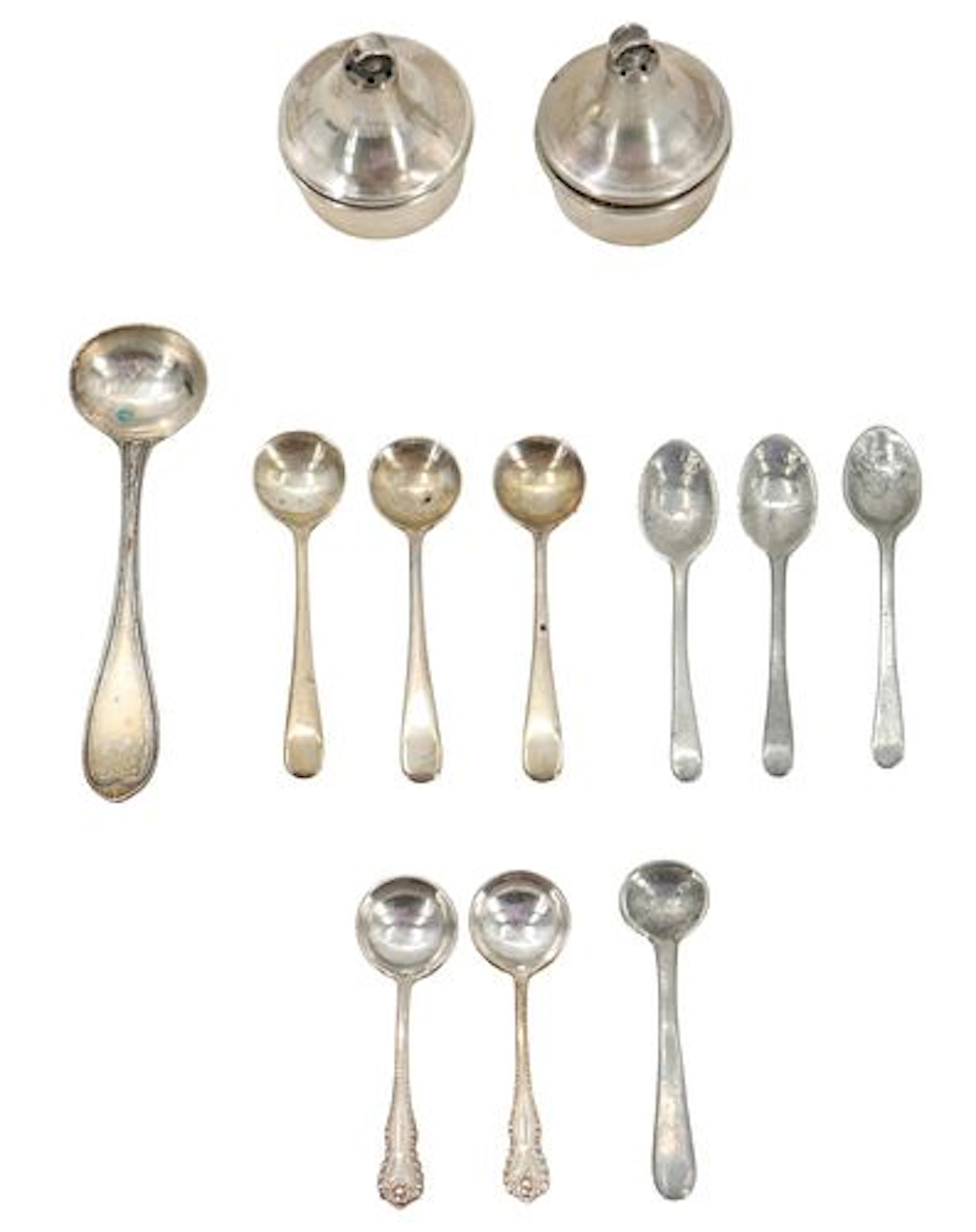 (14) Assorted Sterling Silver and Pewter Pieces - Approx. 2.205 ozt.