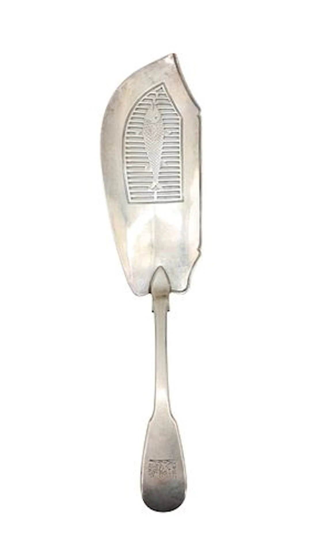 Antique English Sterling Silver Fish Serving Knife - 4.960 ozt.