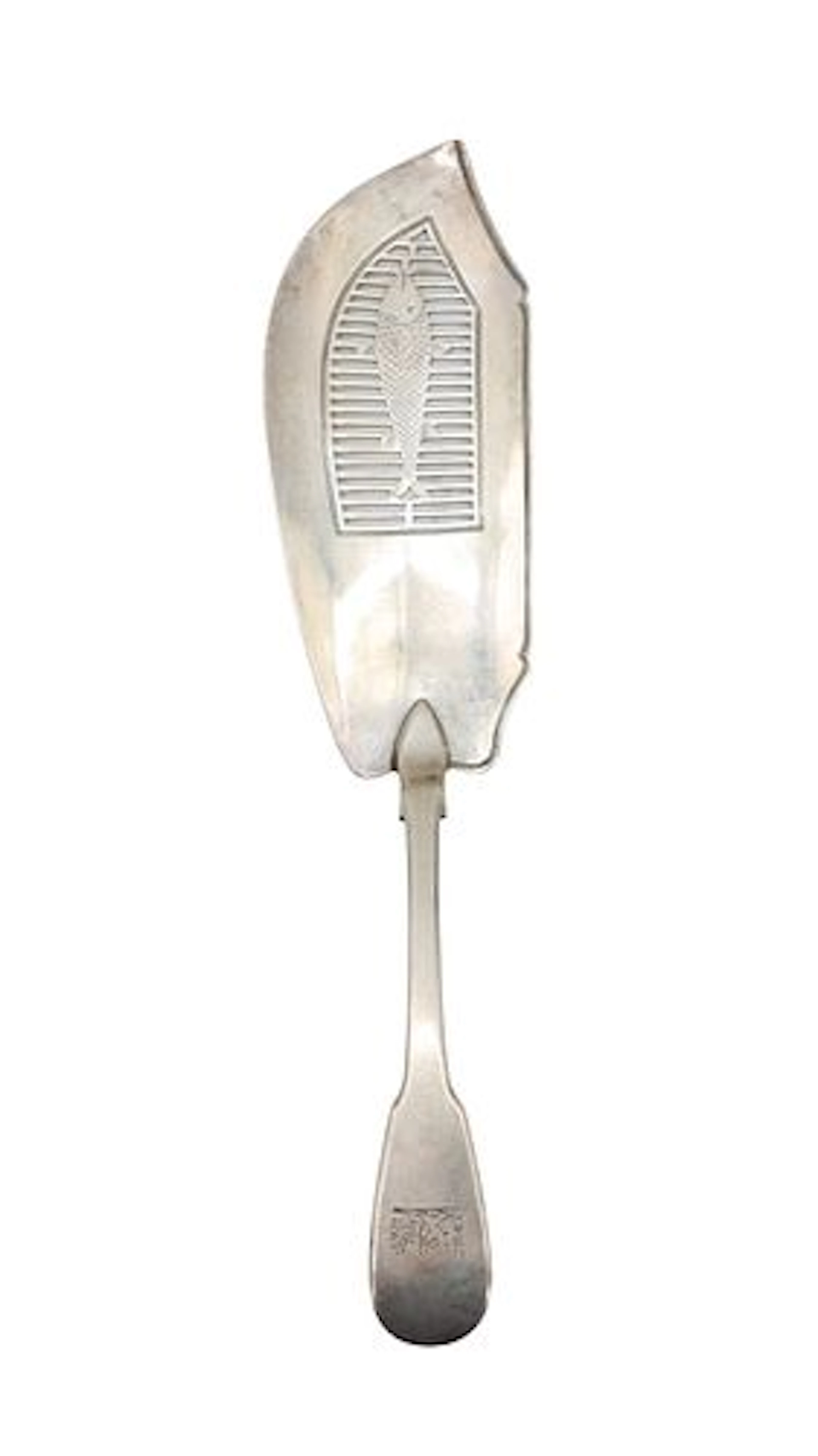 Antique English Sterling Silver Fish Serving Knife - 4.960 ozt.