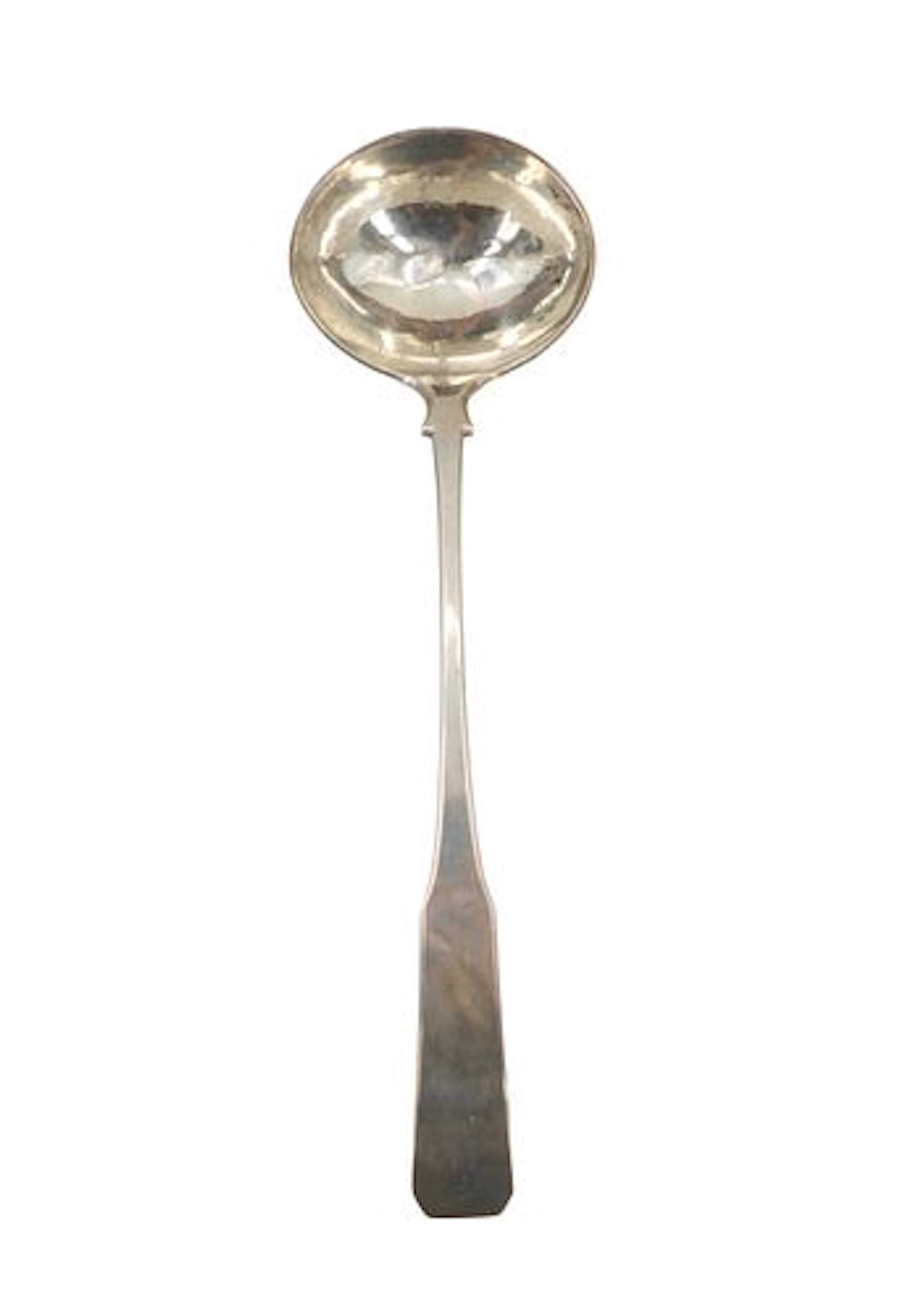 Jesse Churchill (1773-1819) American, Sterling Silver Soup Ladle - 6.955 ozt.