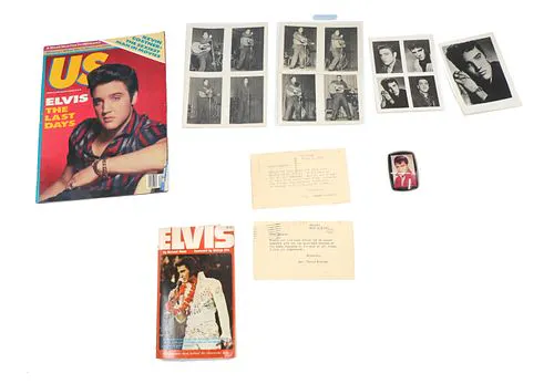 (18) Pieces of Elvis Presley Memorabilia