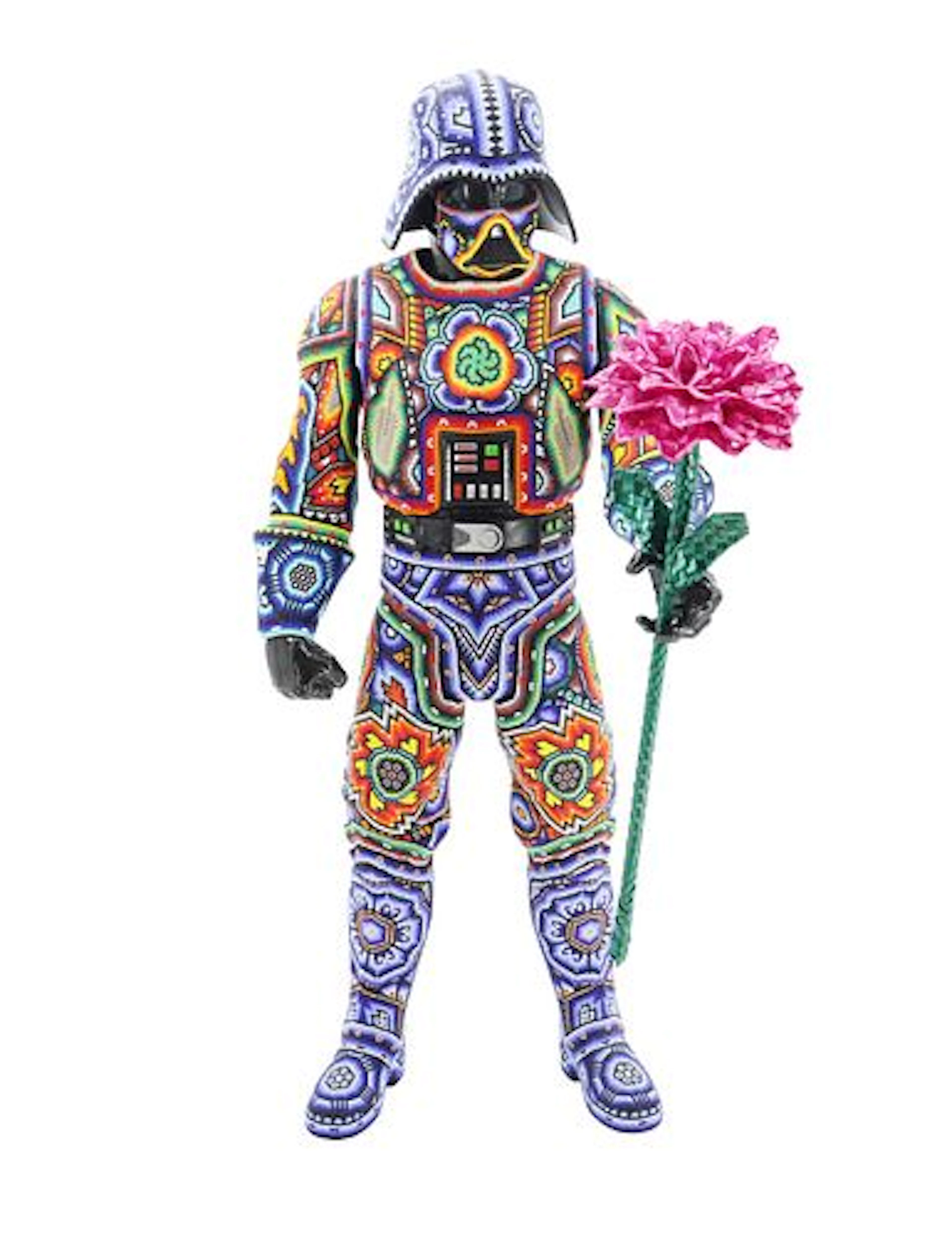 CHROMA aka Rick Wolfryd (Born 1953) American, Color Beaded Huichol