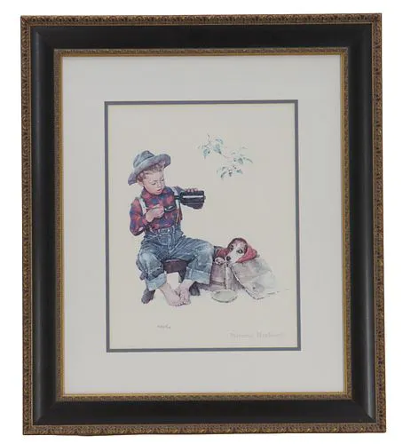 Norman Rockwell (1894–1978) American, Offset Lithograph Americana