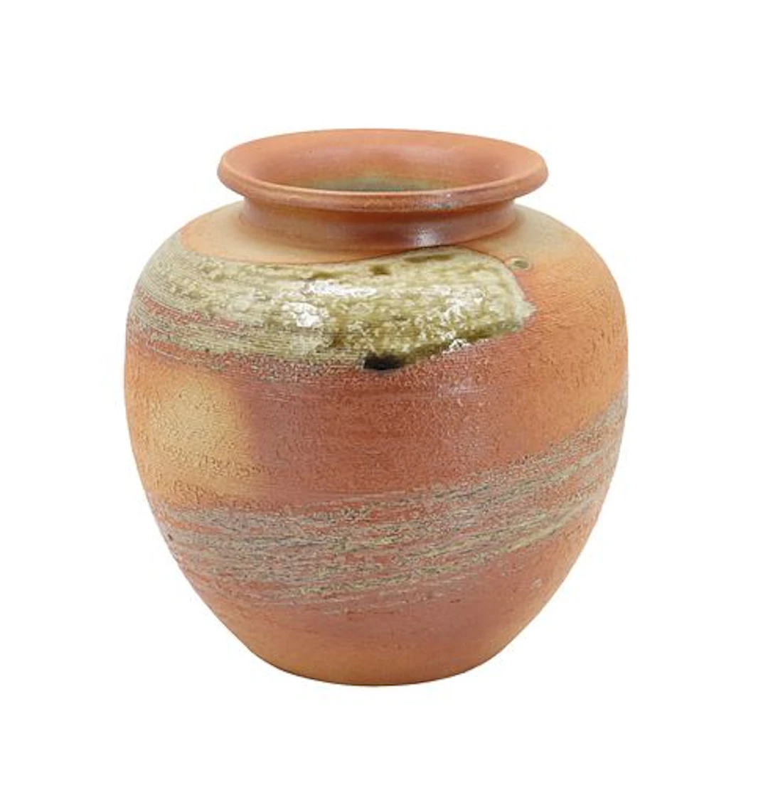 Japanese Shigaraki Ceramic Maruju Gama Kiln