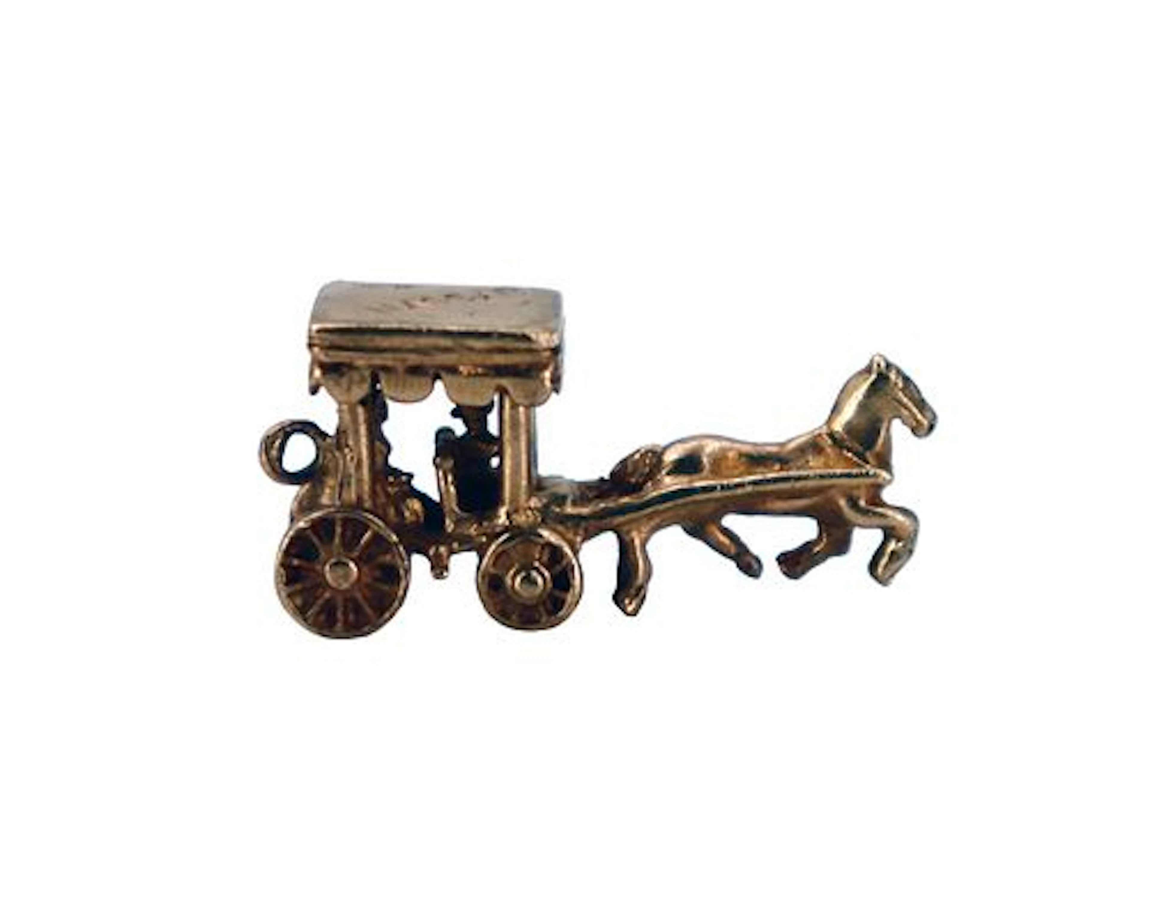 Vintage Marked 10k Gold Nassau Charm - 4.3 g.