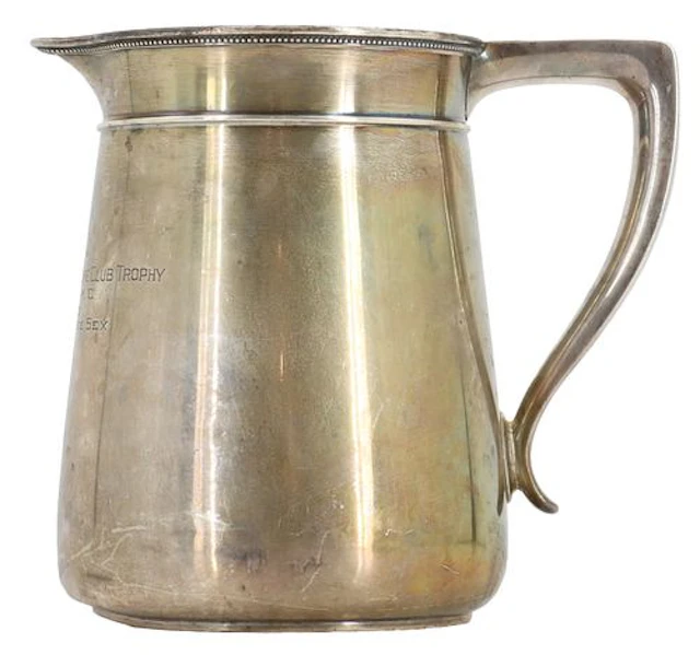 1937 Gorham and Durgin Sterling Silver Trophy Pitcher - 20.475 ozt.