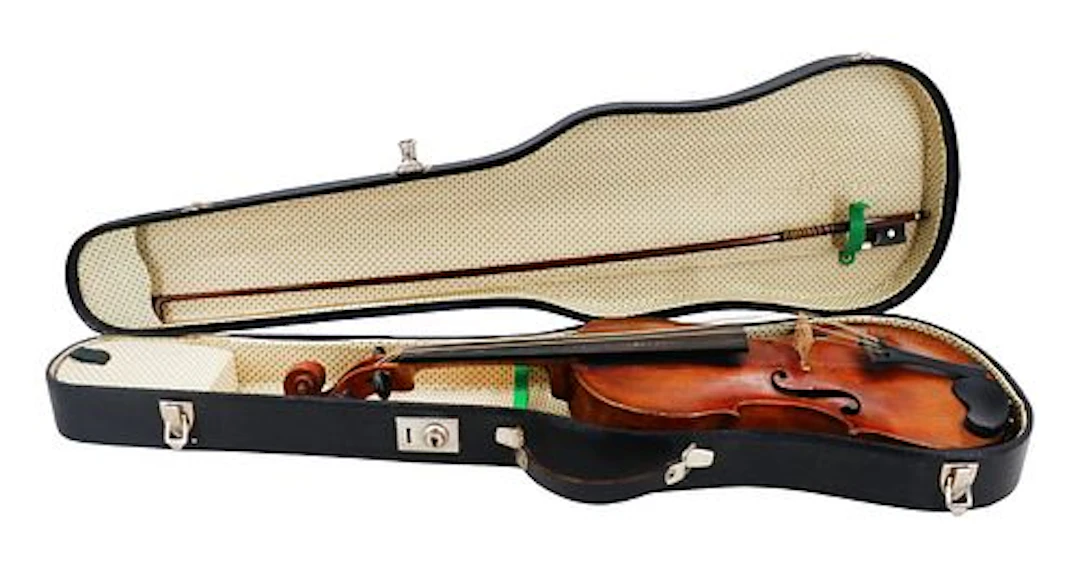 Antique Violin & Bow by Brooklyn's Pasquale Vascimini in Original Case