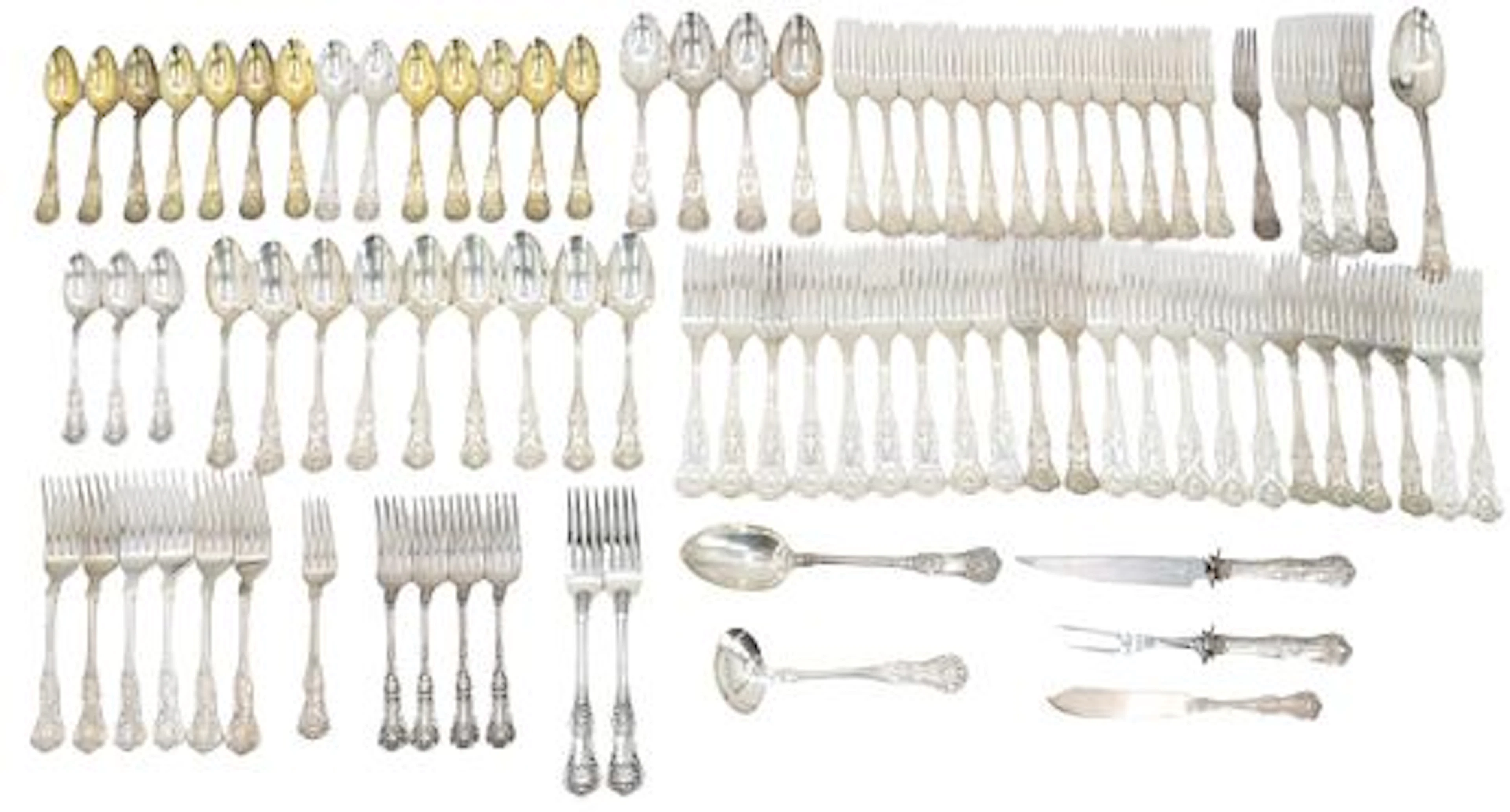 (88) Assortment of Sterling Silver Flatware and Utensils - 157.885 ozt.