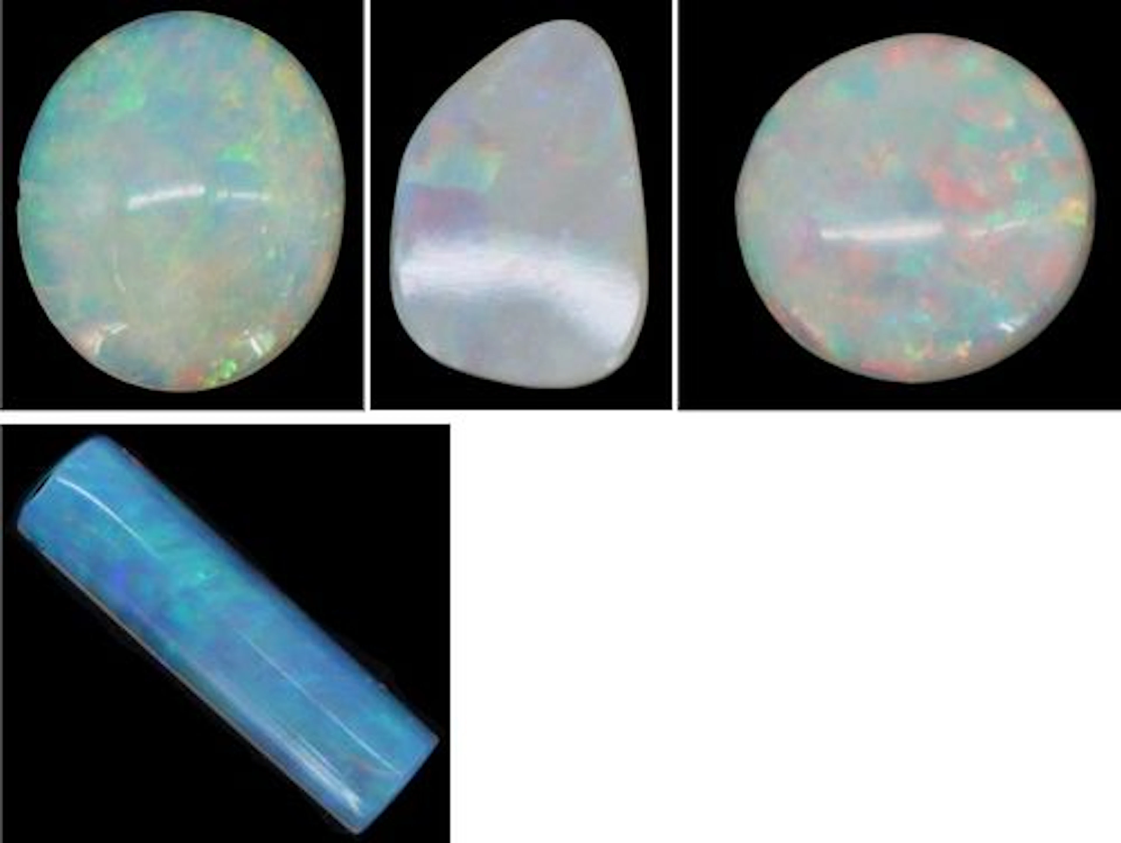 (4) Loose Opals