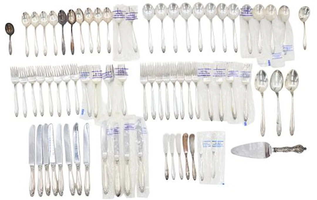 (73) International Sterling Flatware in Box - 72.956 ozt.