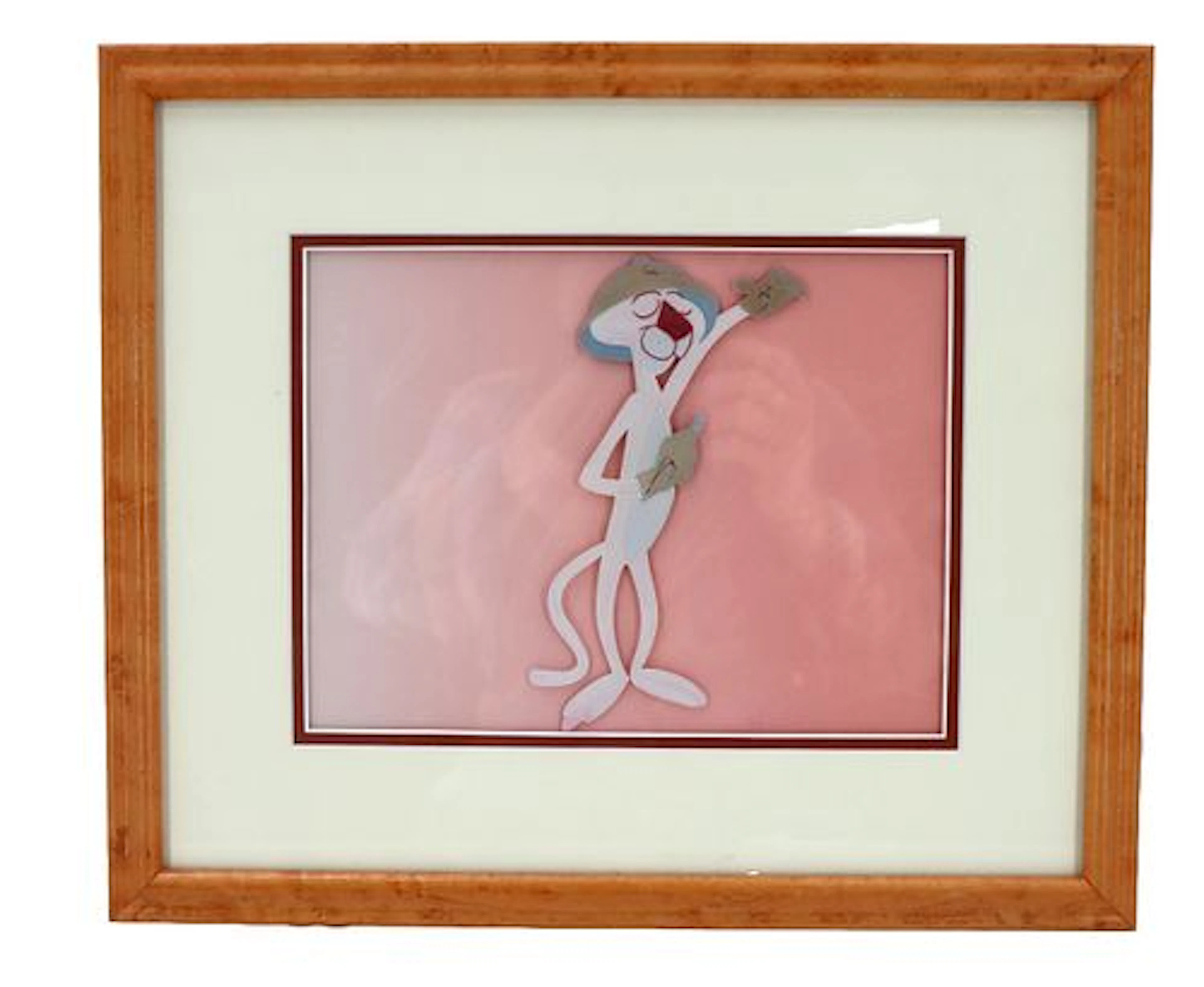Pink Panther Original Production Cel by Artist