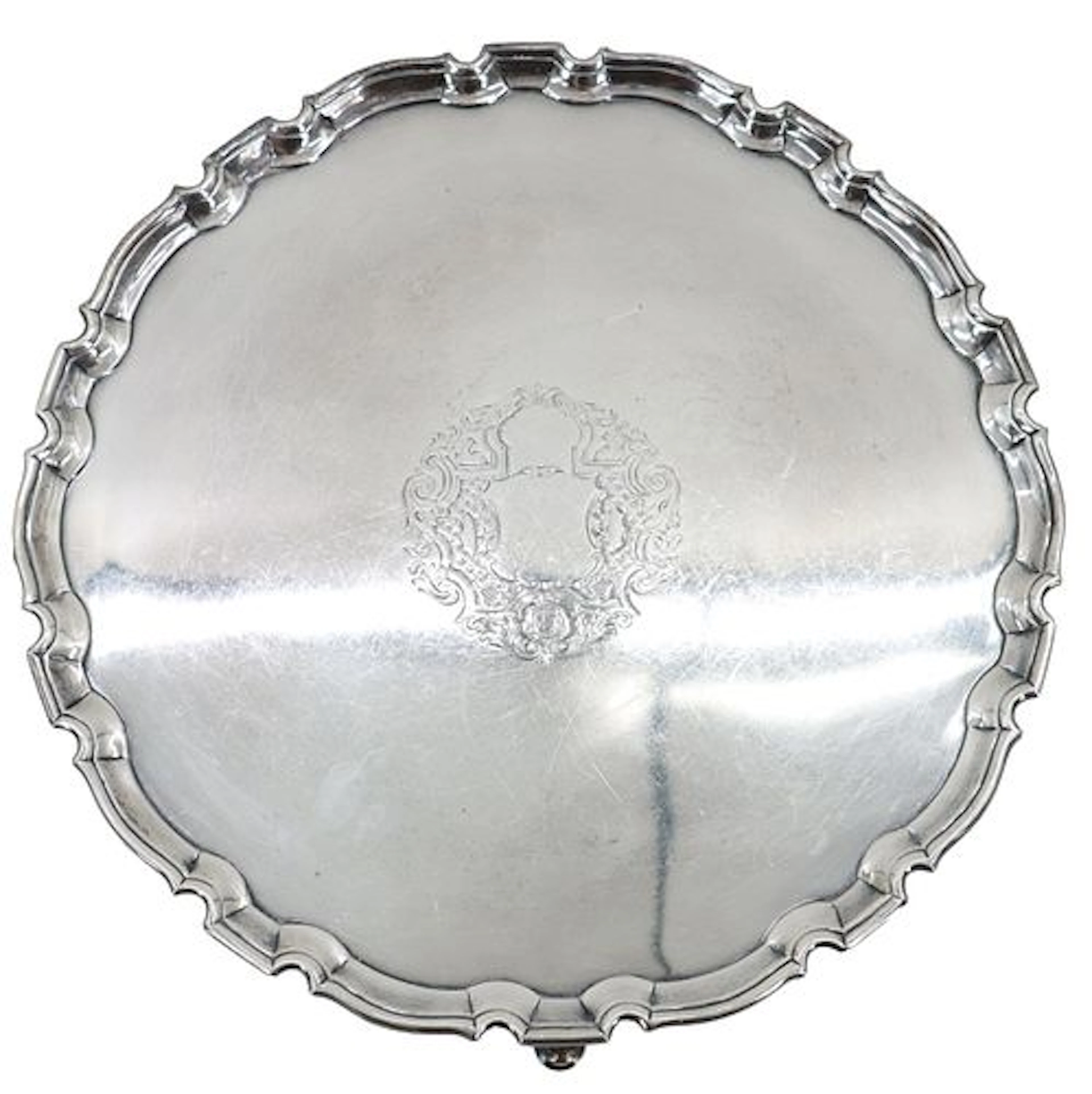 Antique Tiffany & Co. Reproduction George II Style Circular Sterling
