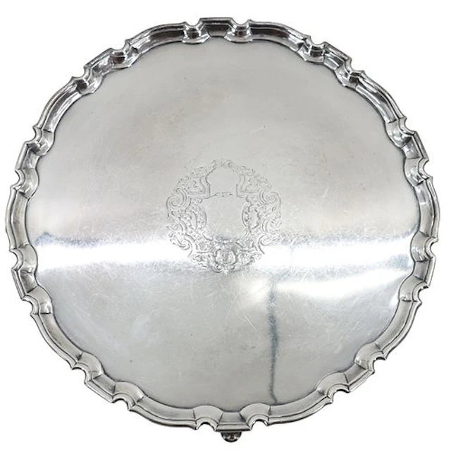 Antique Tiffany & Co. Reproduction George II Style Circular Sterling