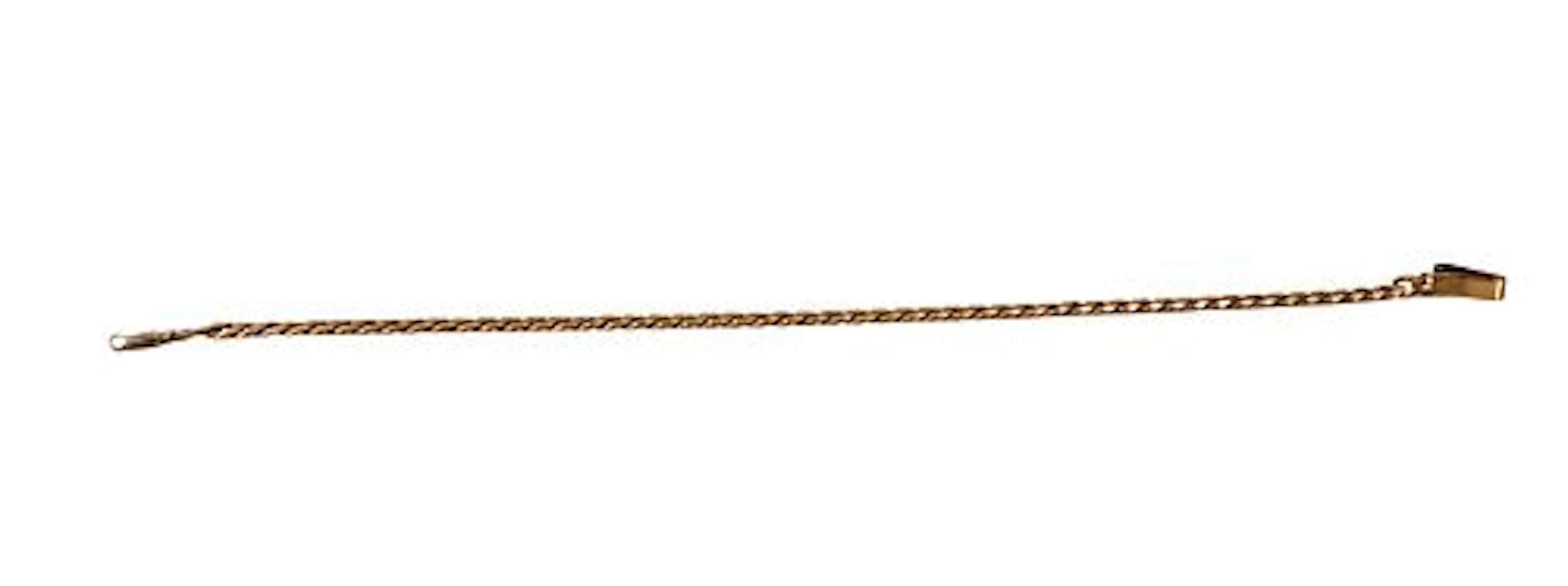 Marked 14k Gold Bracelet - As Is - 7 g.