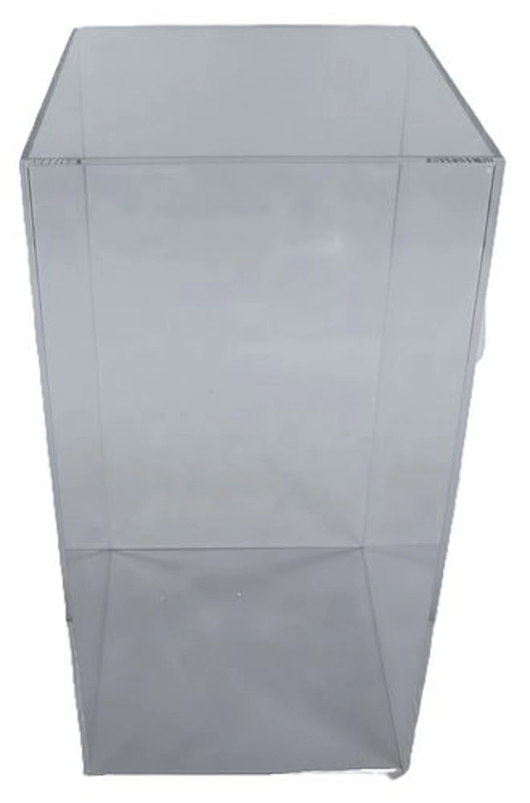Clear Acrylic Rectangular Prism Floor Display Pedestal