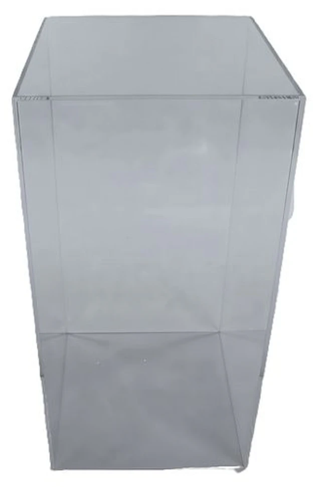 Clear Acrylic Rectangular Prism Floor Display Pedestal