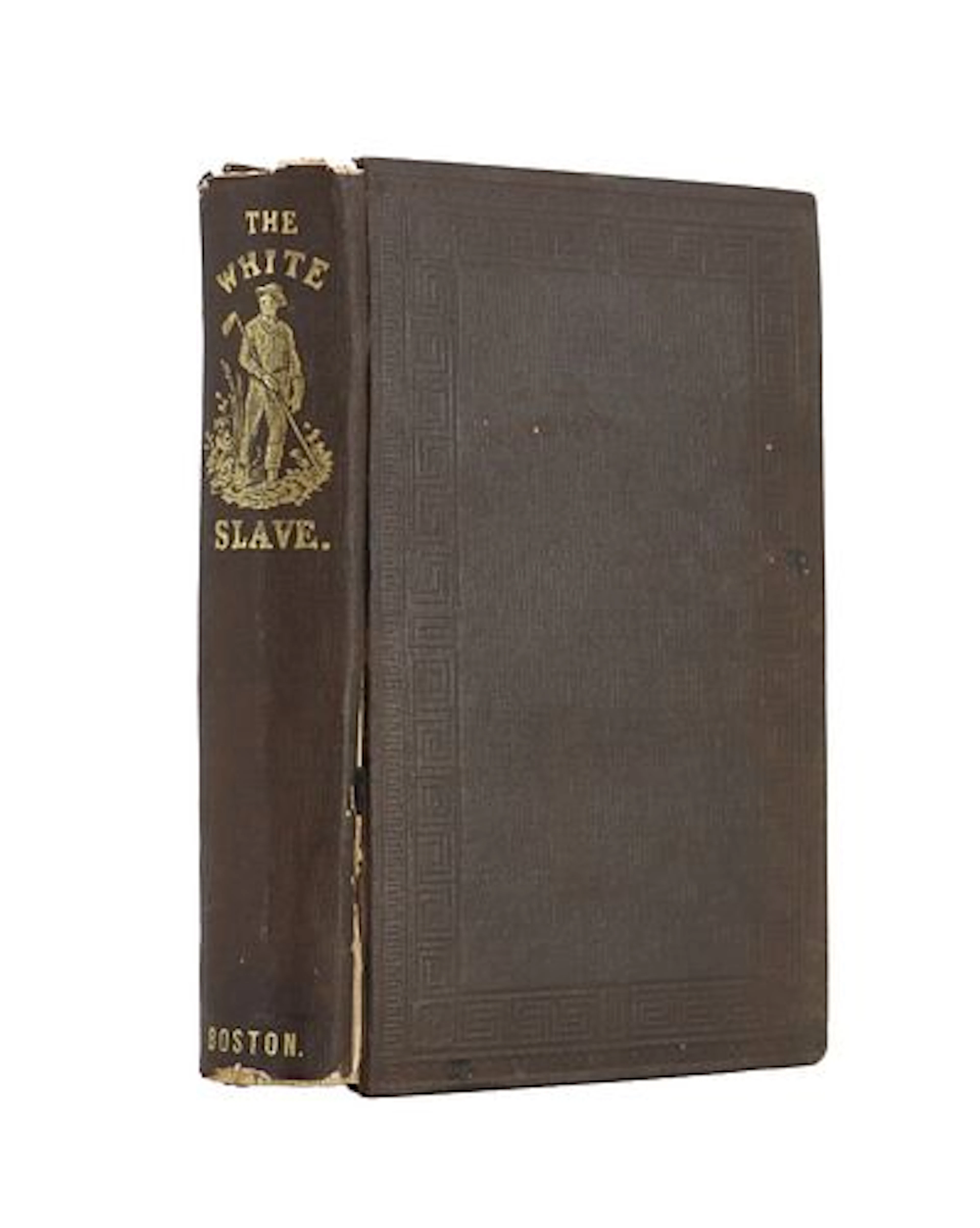 Richard Hildreth (1807-1865) American, "The White Slave" 1852 Edition