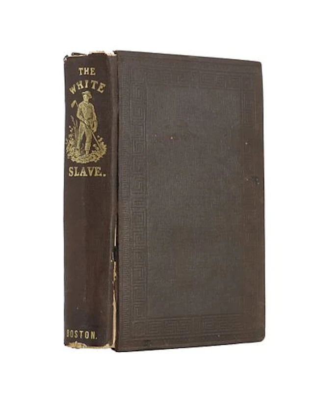 Richard Hildreth (1807-1865) American, "The White Slave" 1852 Edition