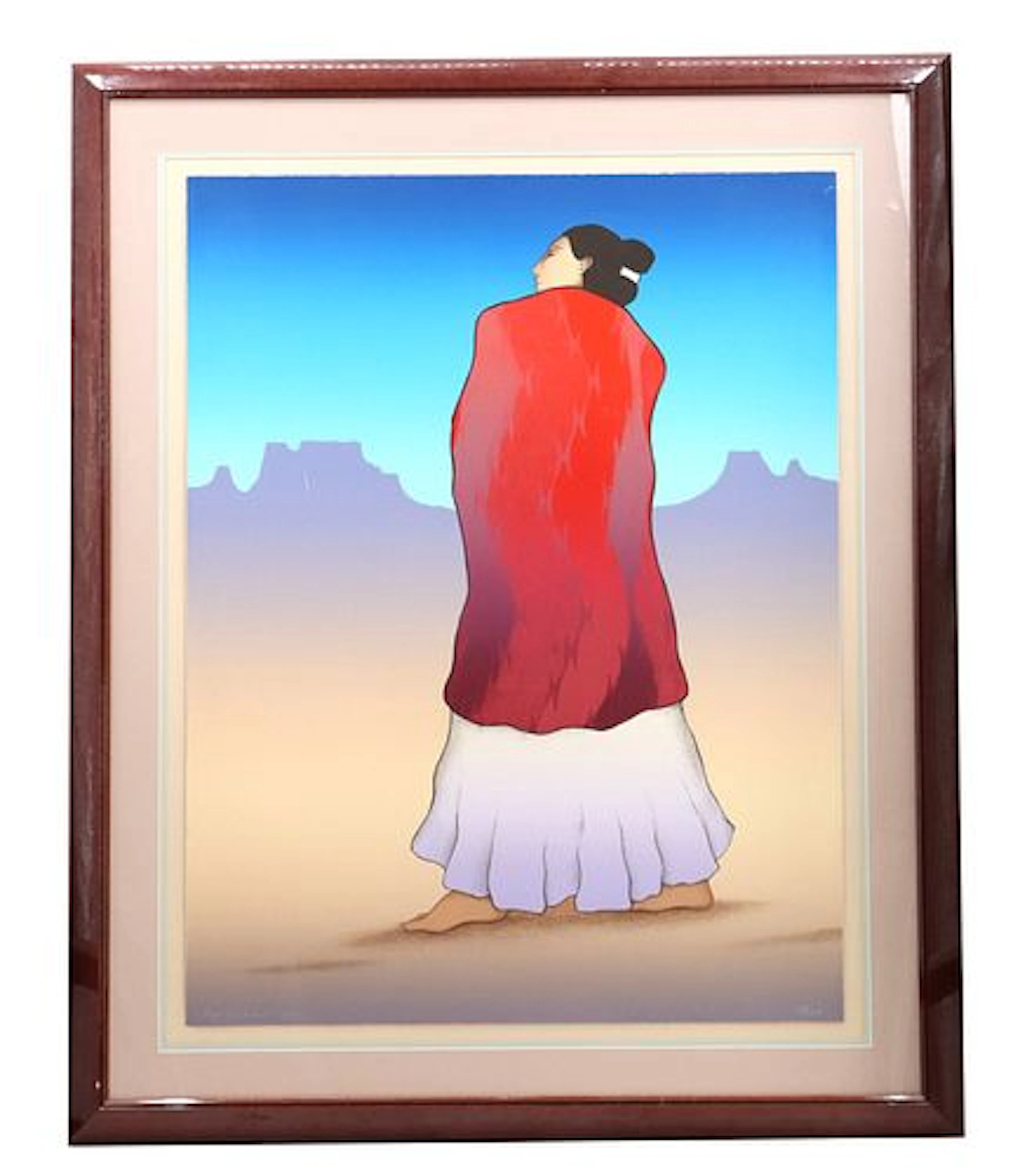 R. C. Gorman (1931-2005) Navajo, "Eye Dazzler" Signed and Numbered Lithograph