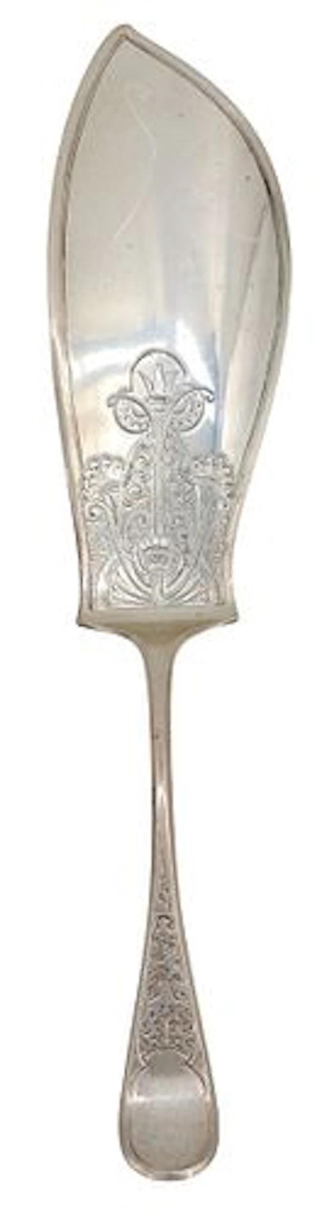 Antique Tiffany & Co. Sterling Silver Fish Serving Knife - 4.840 ozt.