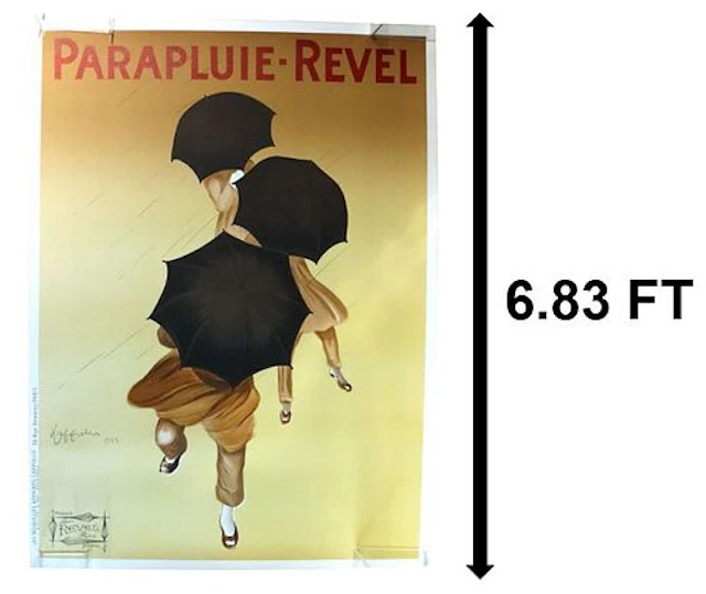Leonetto Cappiello (1875-1942) Italian, Vintage Art Nouveau Parapluie-Revel