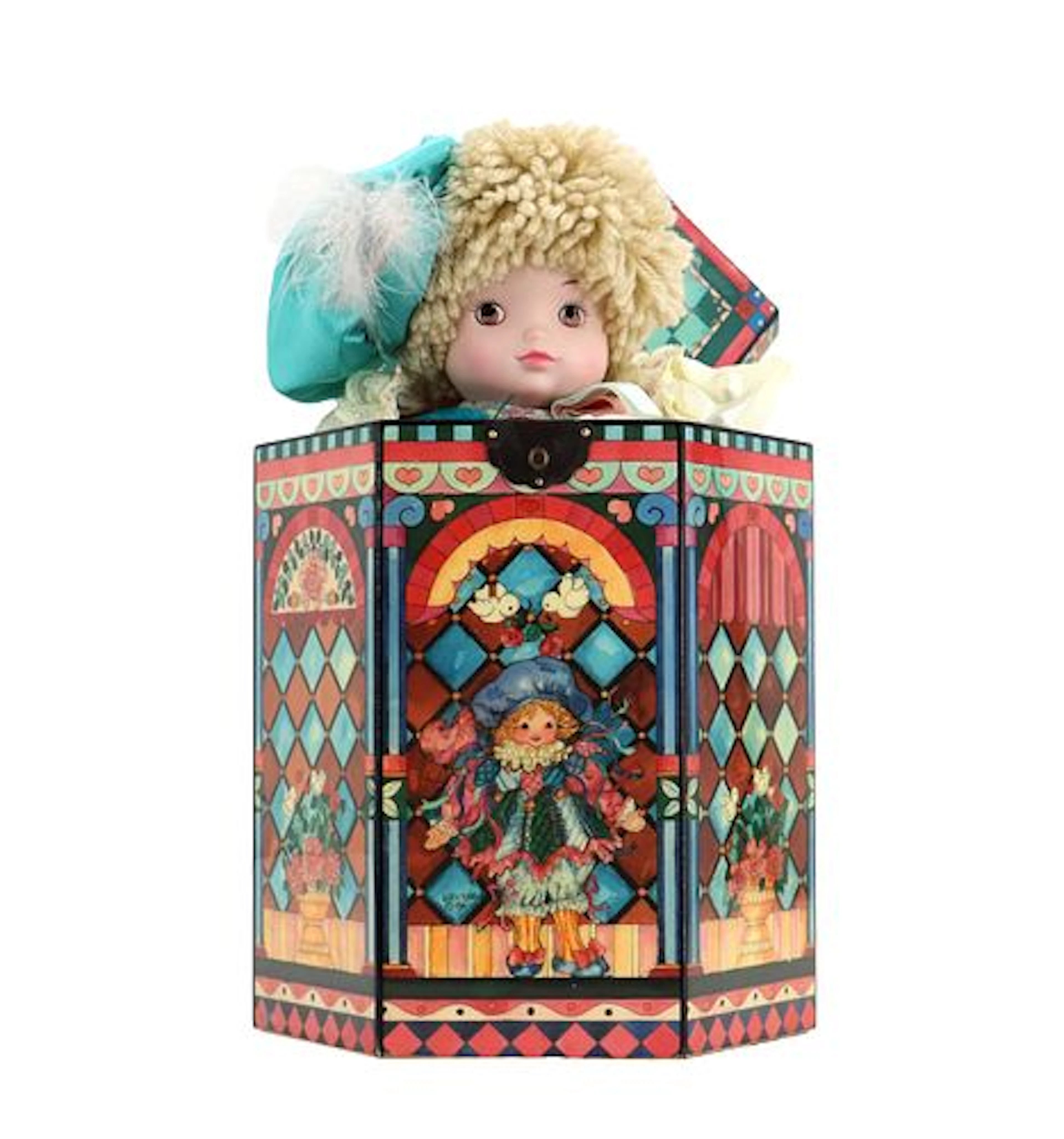 Enesco Imports Christian by Lucy Rigg Musical Jack in the Box