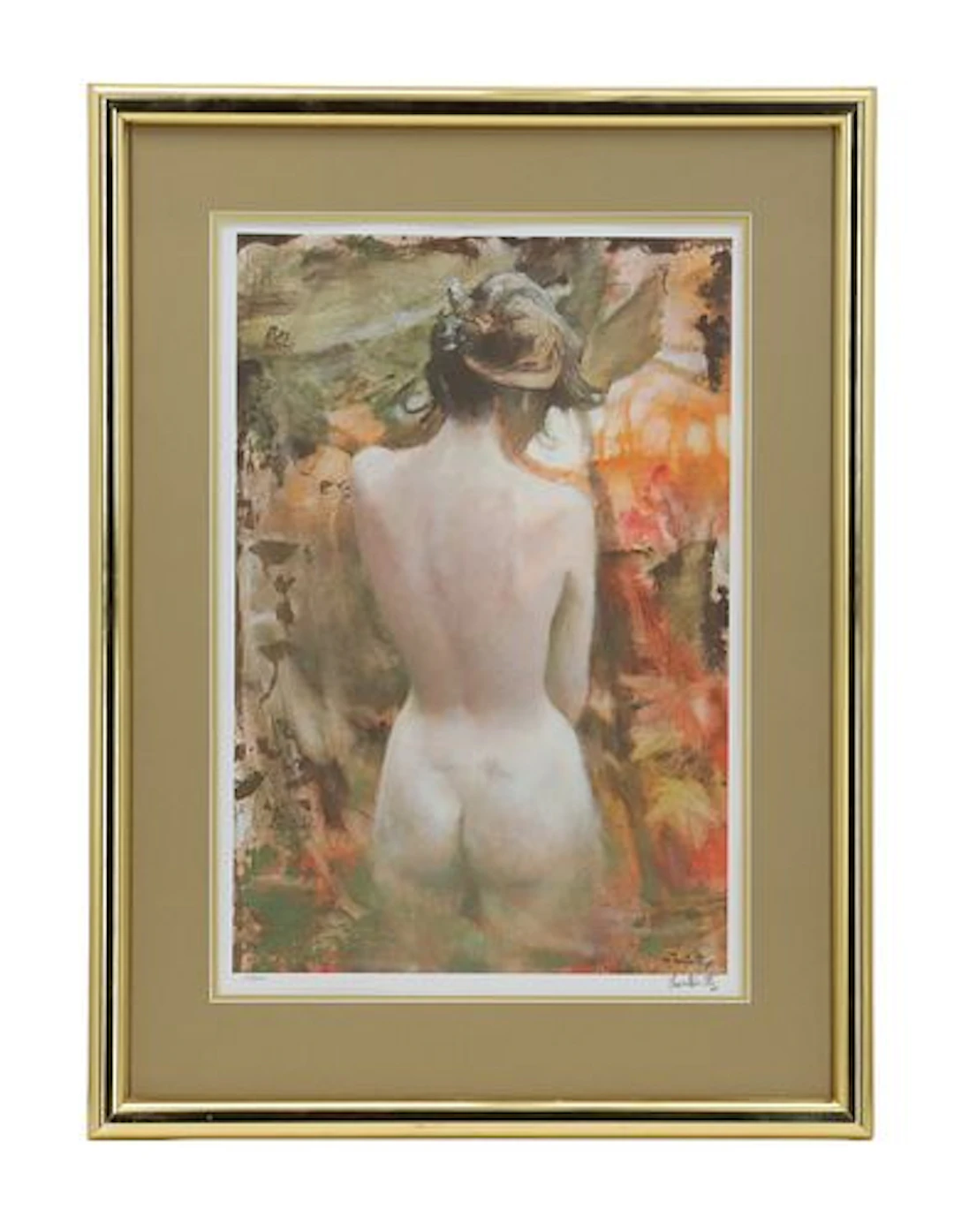 Thornton Utz (1914-1999) American, Limited Edition Lithograph Female
