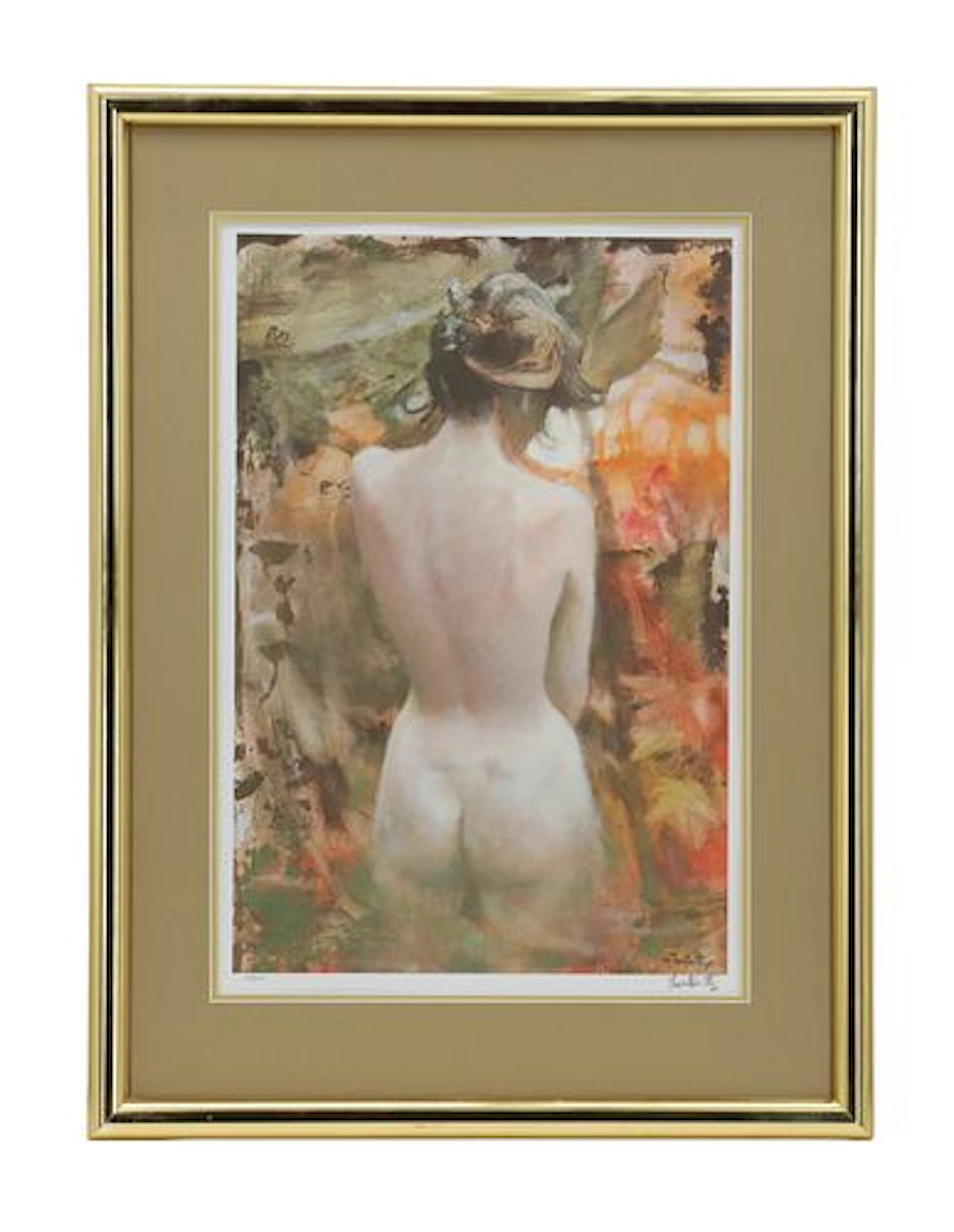 Thornton Utz (1914-1999) American, Limited Edition Lithograph Female