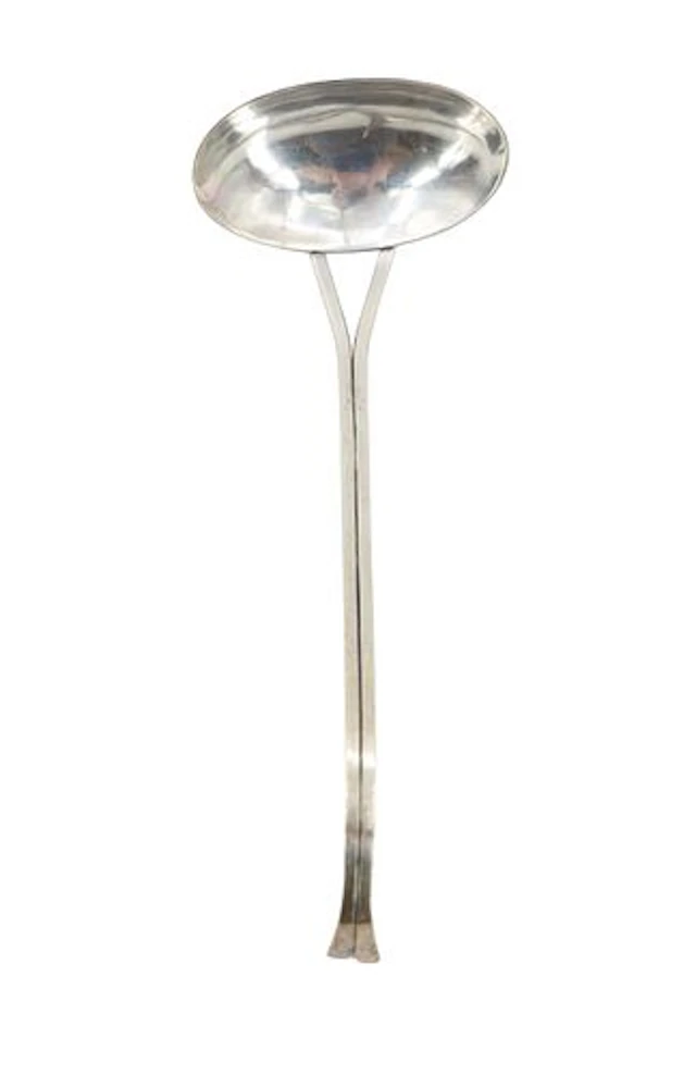 Unique Sterling Silver Cream Ladle - 1.110 ozt.