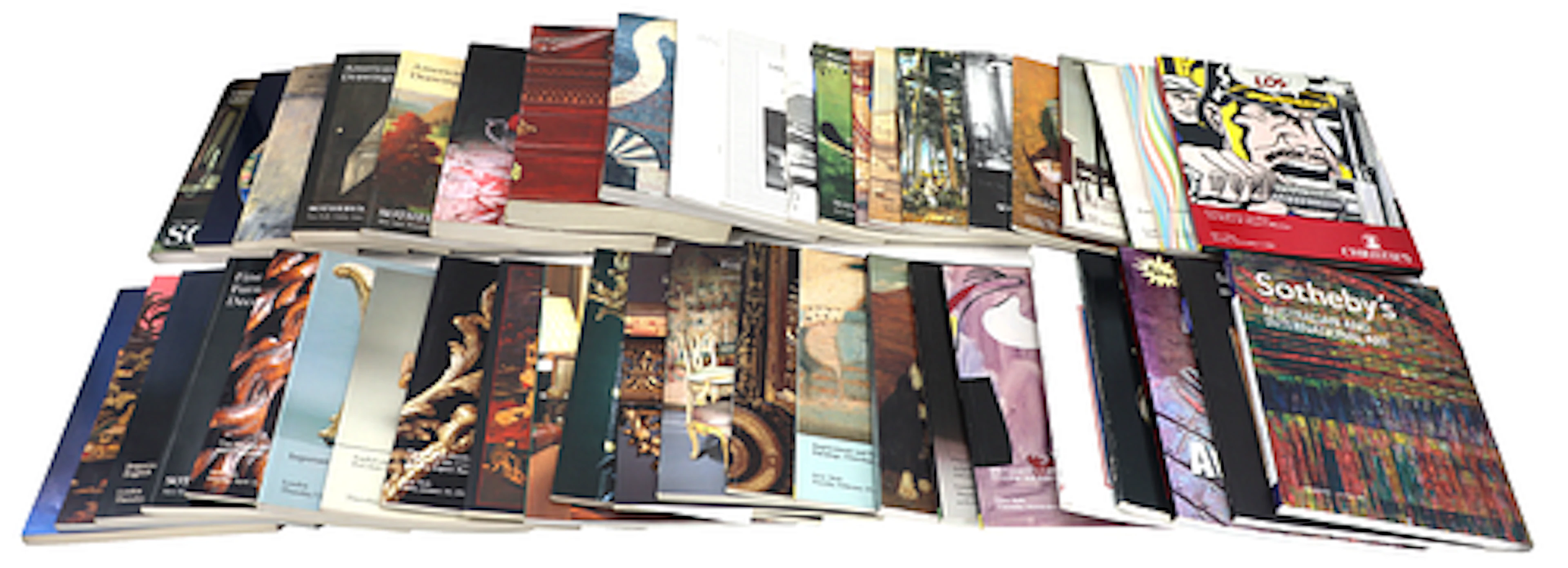 (44) Massive Collection of Vintage Sotheby's, Christie's, and Other