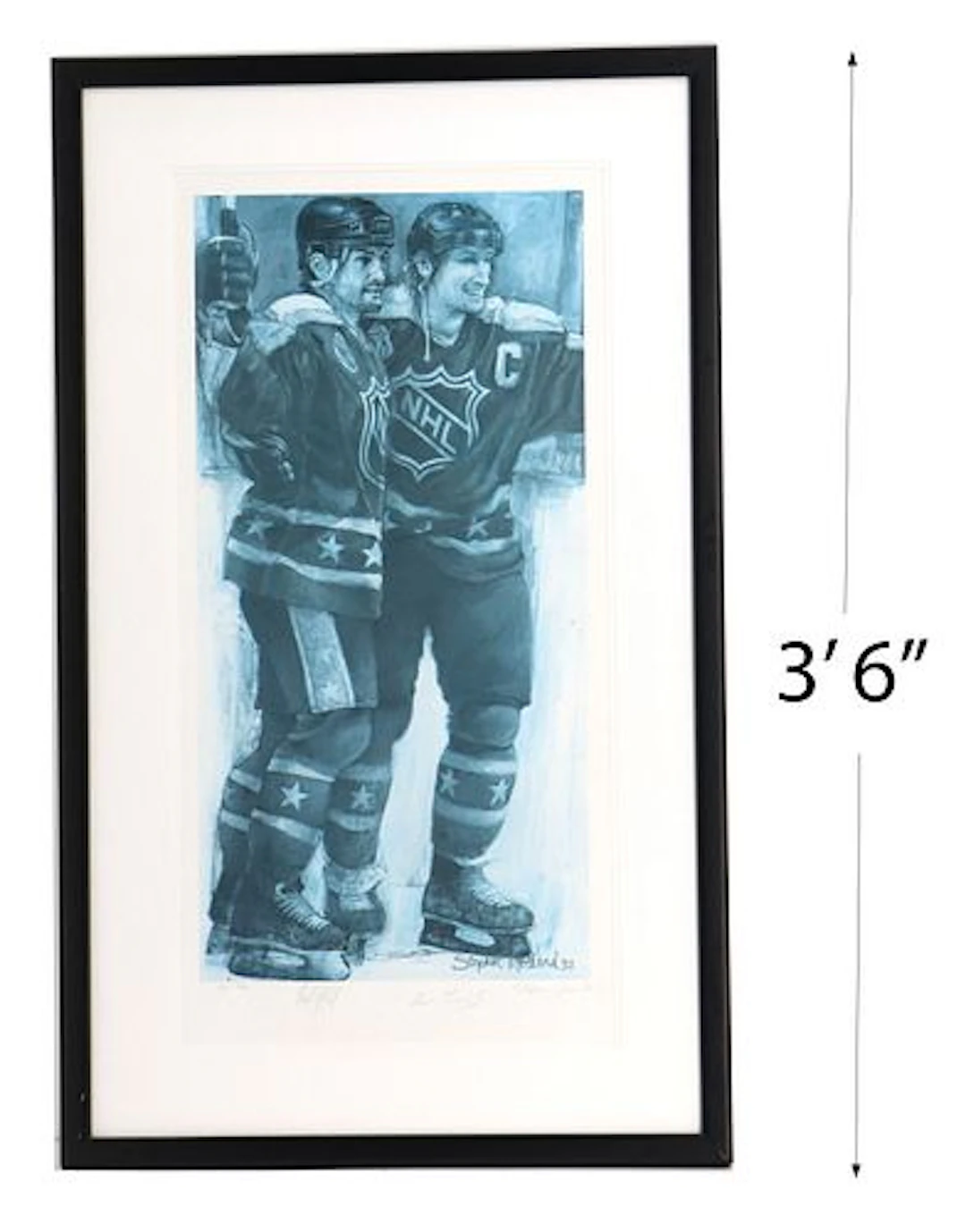Stephen Holland (Born 1941) American, 1993 Lithograph Print "All Time