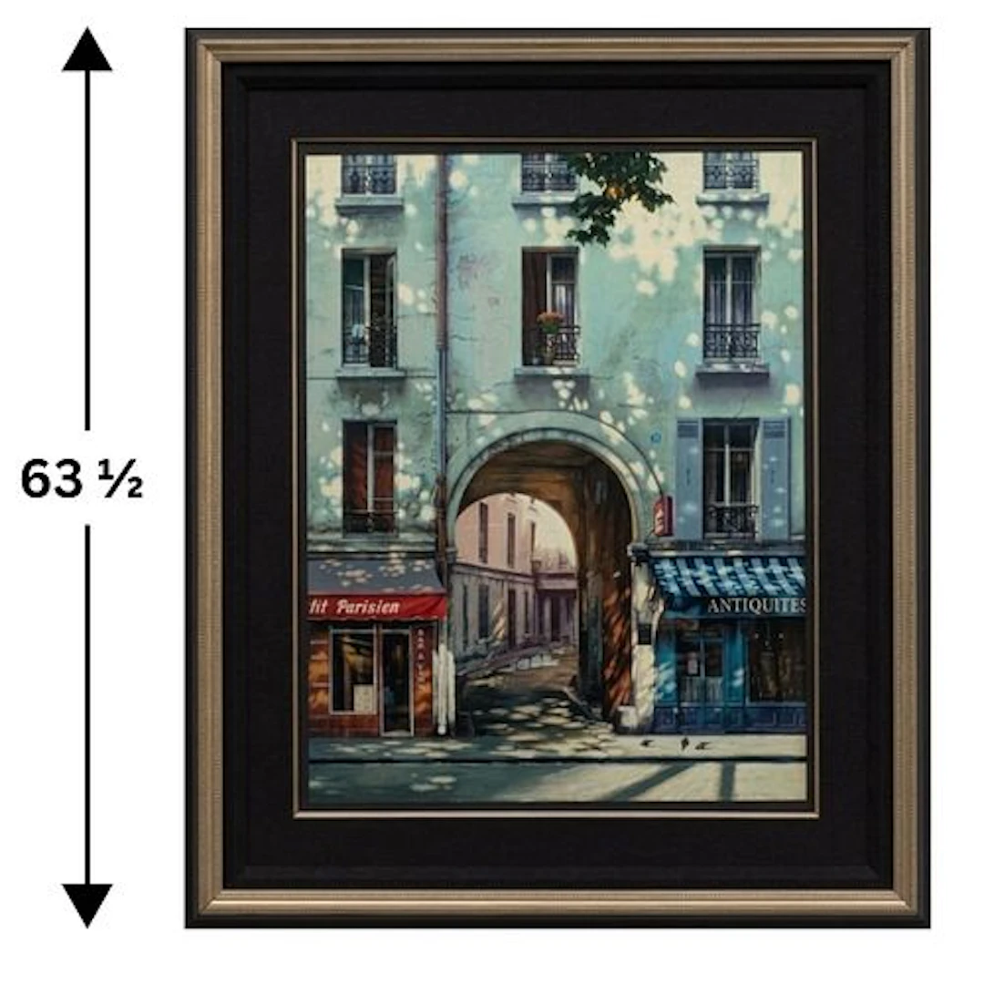 Thomas Pradzynski (1951-2007) Polish/French, Tall Numbered Street