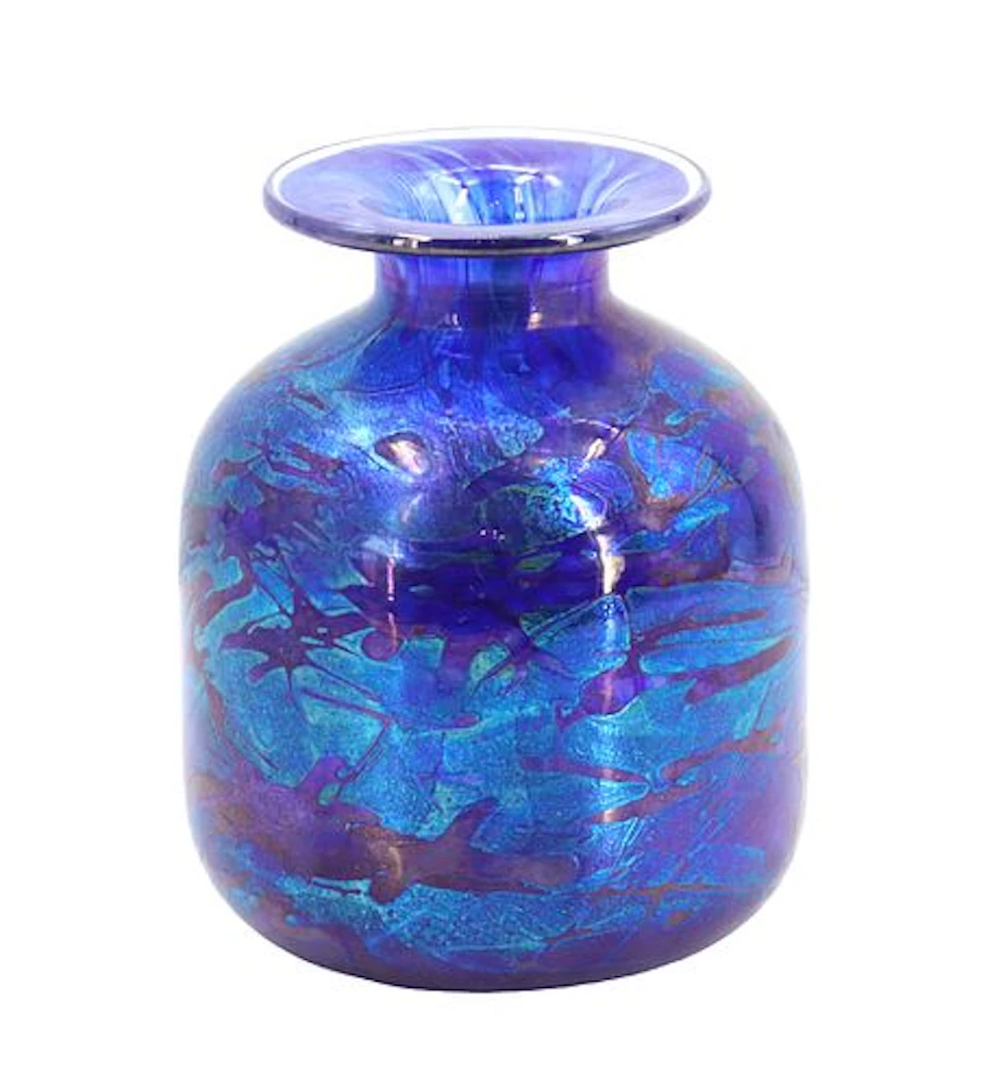 European Maltese Gozo Art Glass Vase