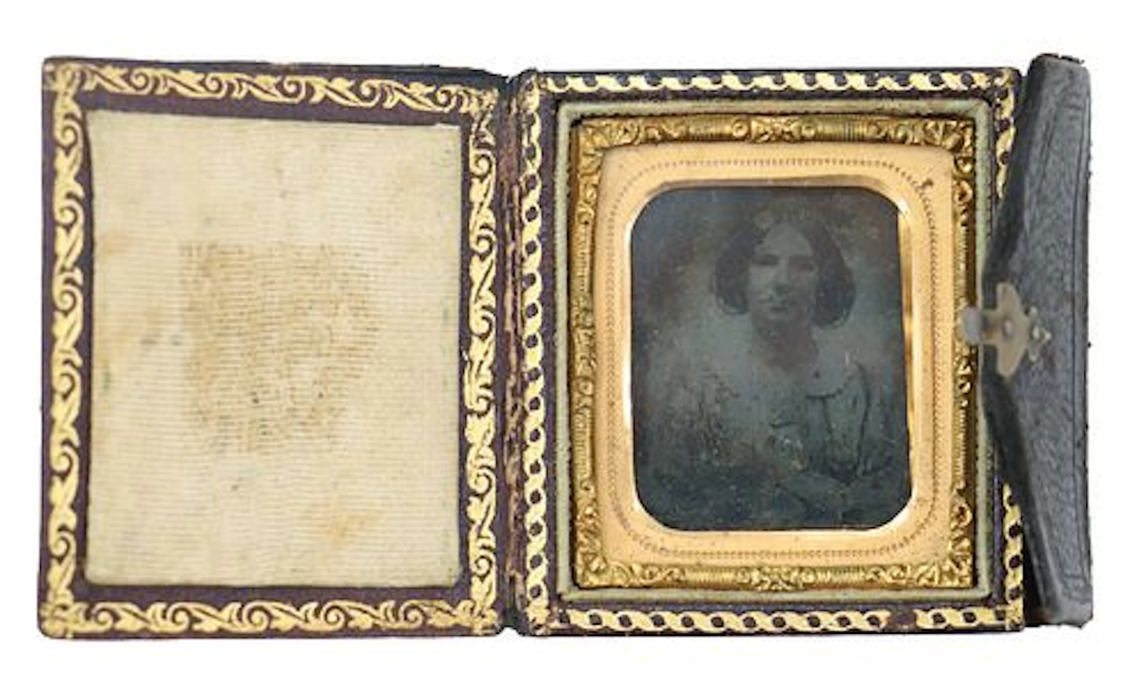 19th Century Cased 1/16th Plate Daguerreotype of a Young Woman