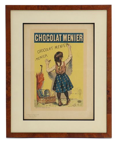 French Advertising Poster "Chocolate Menier"