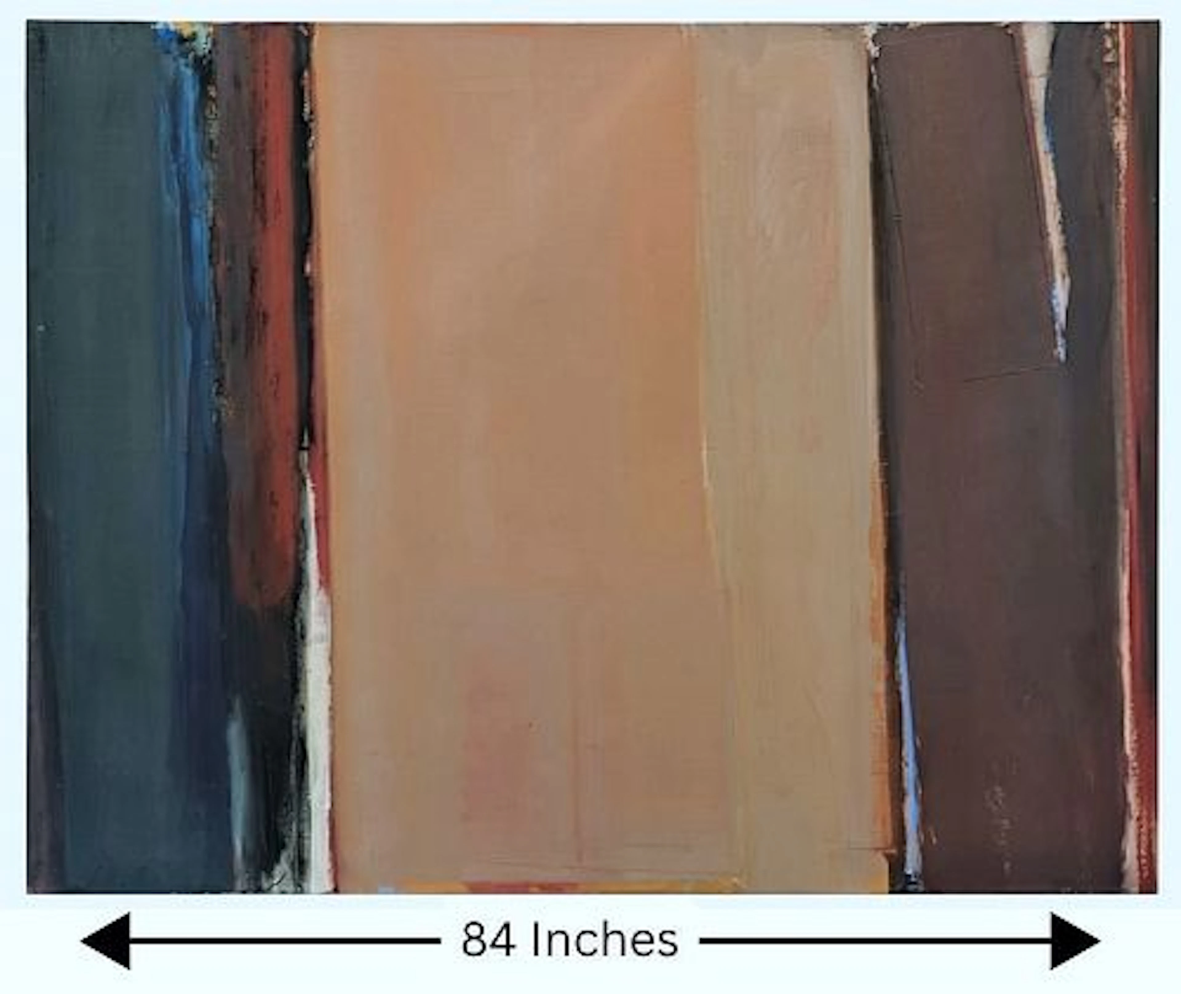 Robert Gonzales (1939-1981) American, Monumental Abstract Painting